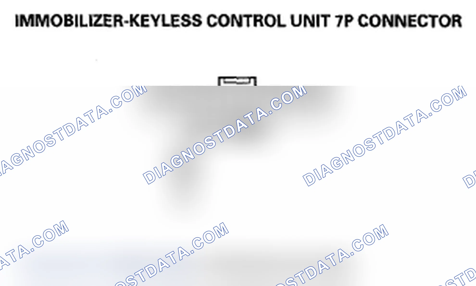 Scheme 5: Immobilizer indicator blinks