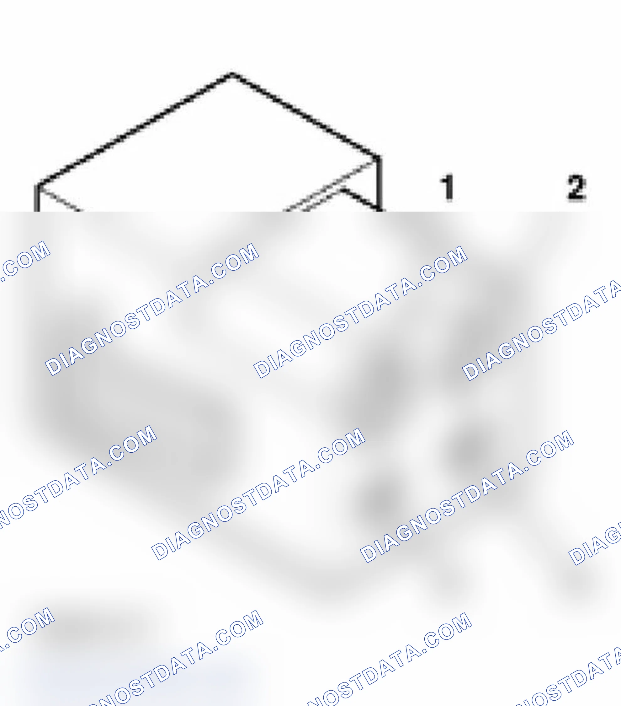 Scheme 545: Identifying Brake Light Switch And Brake Pedal Switch Harness Connector Terminals