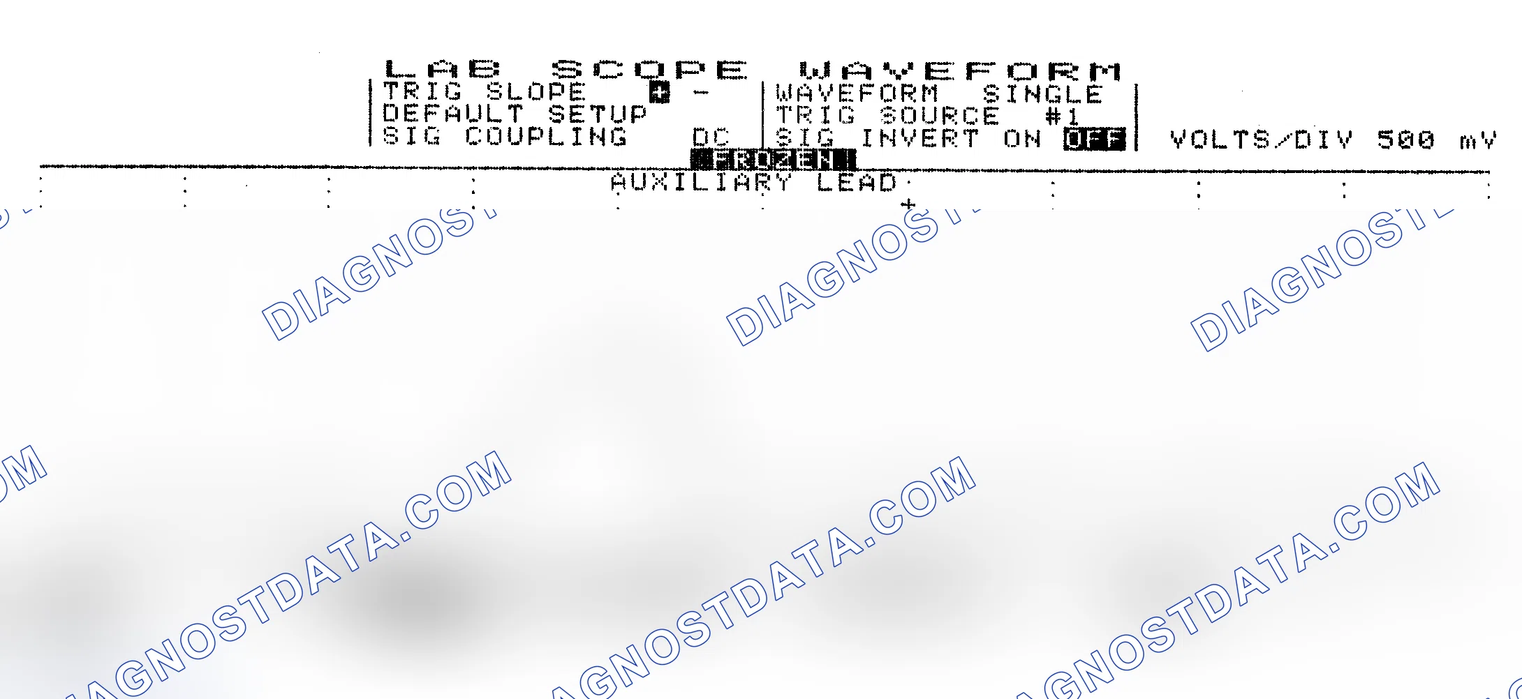 Scheme 10: Single Injector w/Excessive Current Flow - Current Pattern