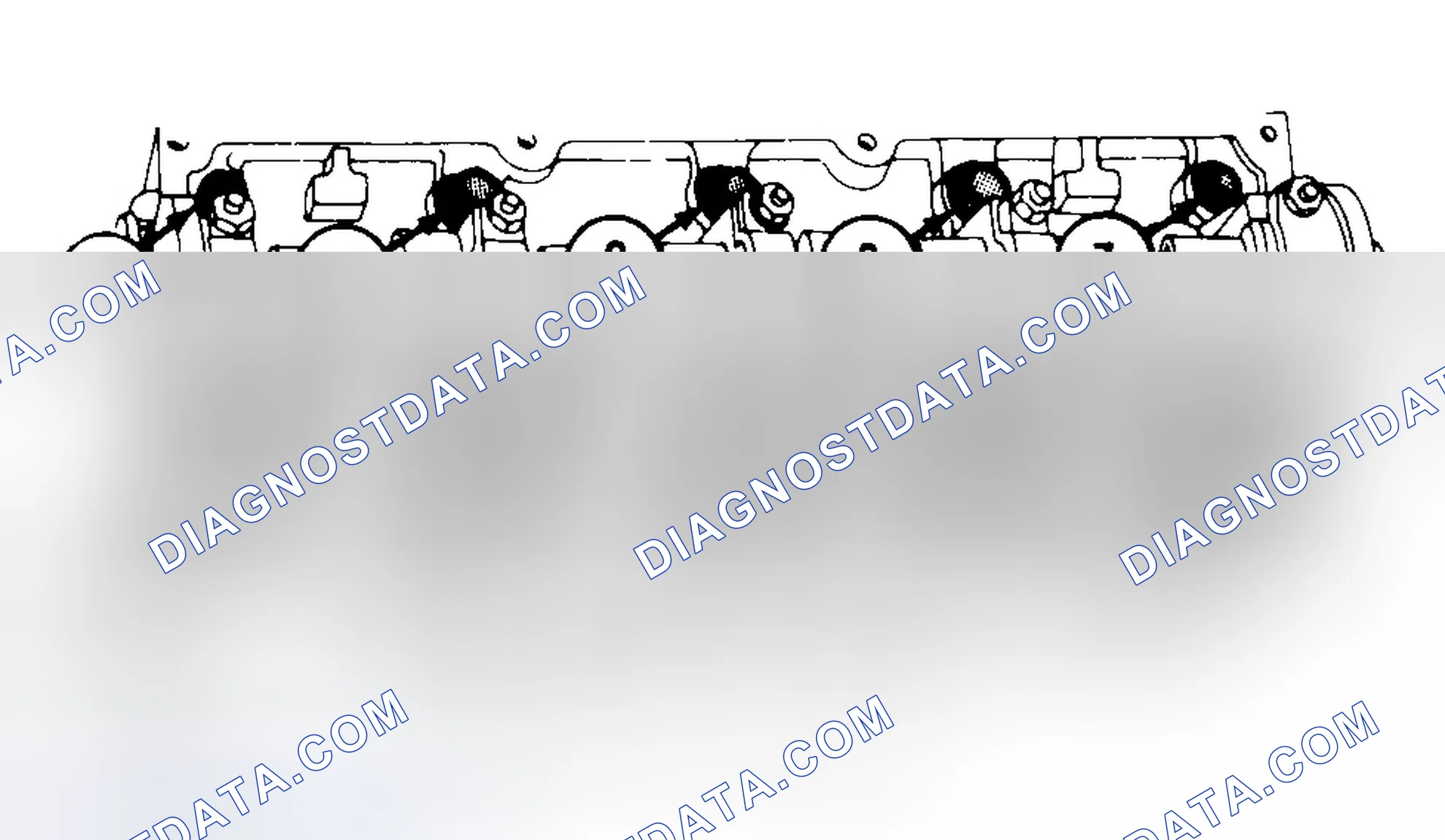 Scheme 7: Typical Cylinder Head Tightening or Loosening Sequence