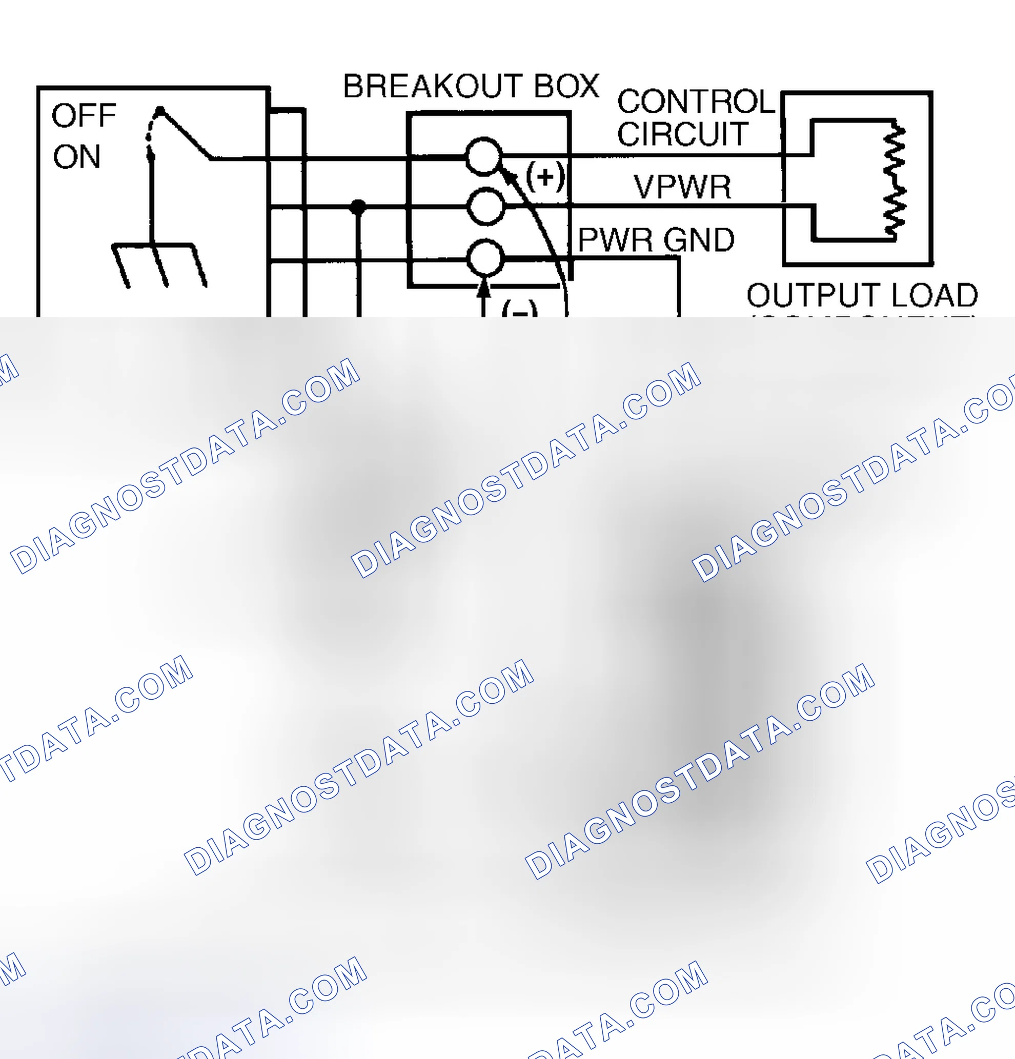 Scheme 60: Testing Typical PCM Output Control Circuit