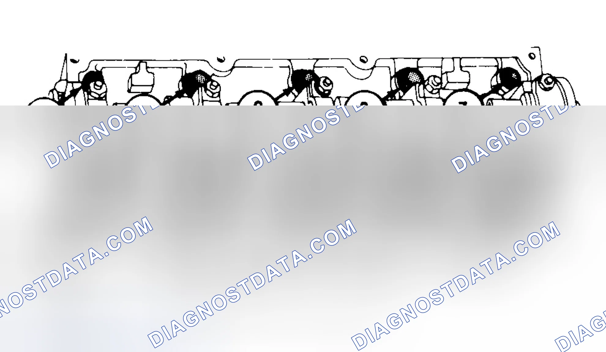 Scheme 7: Typical Cylinder Head Tightening or Loosening Sequence