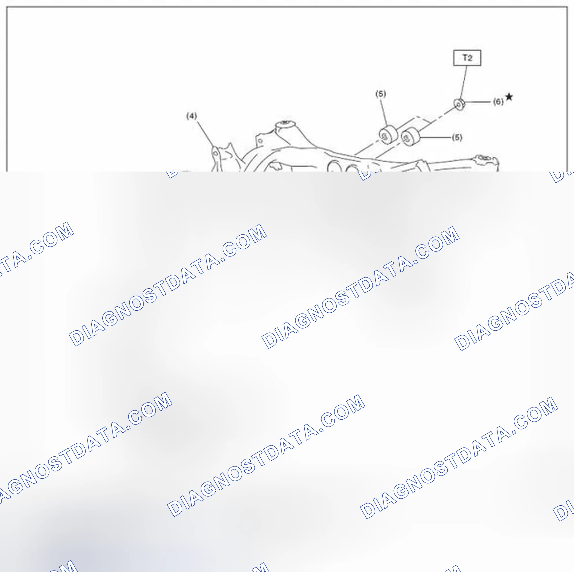 Scheme 95: REAR DIFFERENTIAL MOUNTING SYSTEM