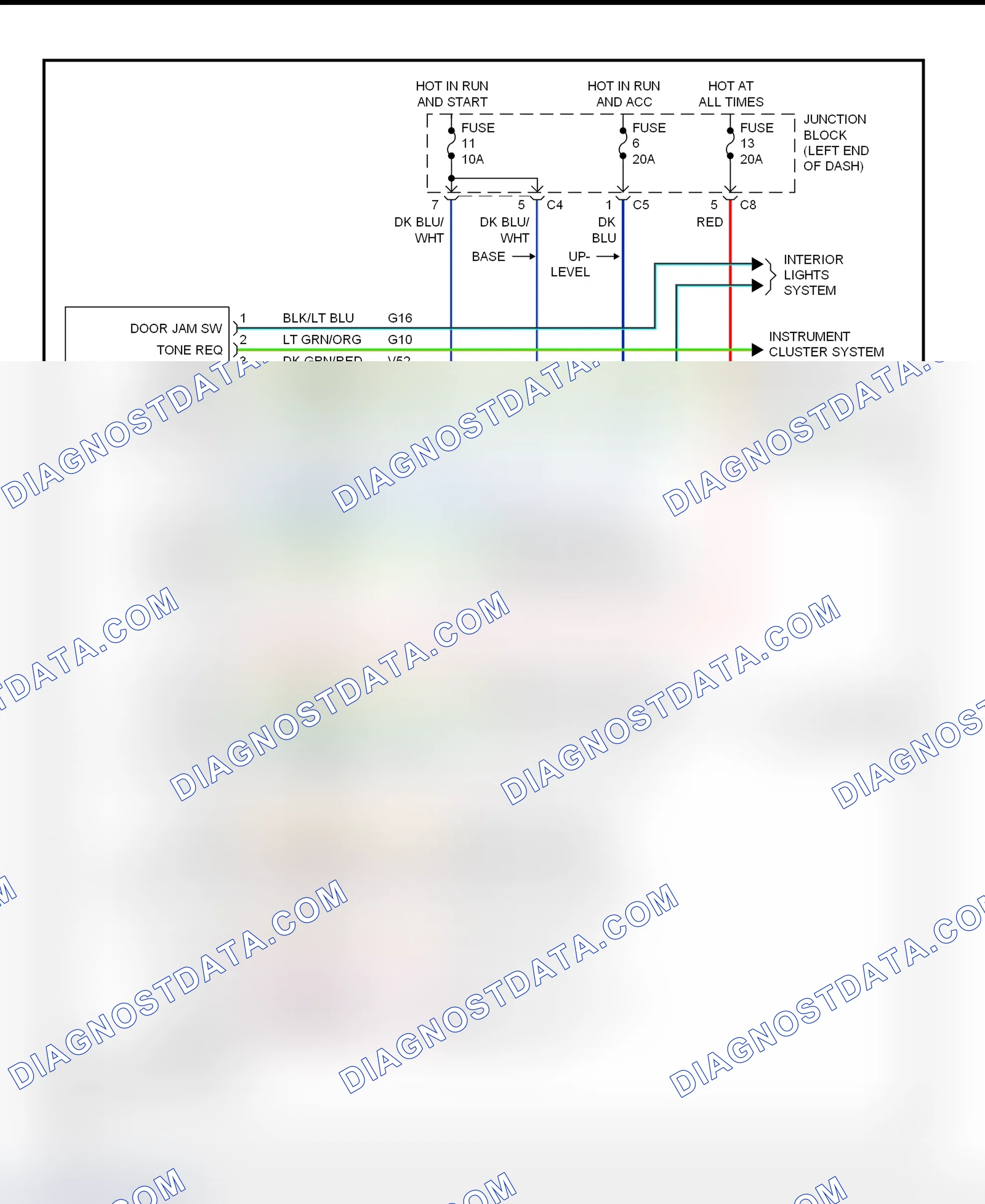 Scheme 88: BCM Wiring Diagram (Dakota)