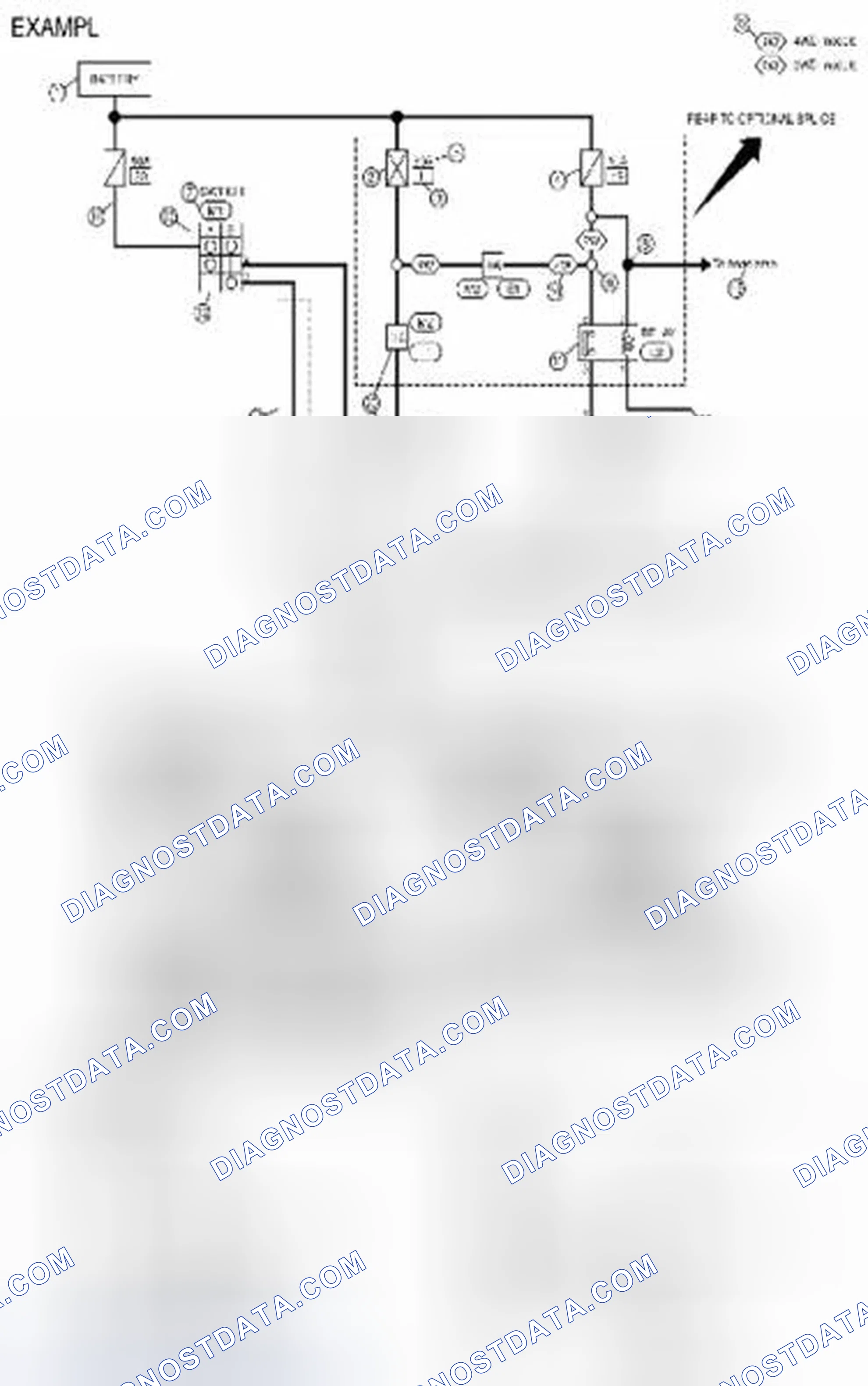 Scheme 45: Sample/wiring diagram -example