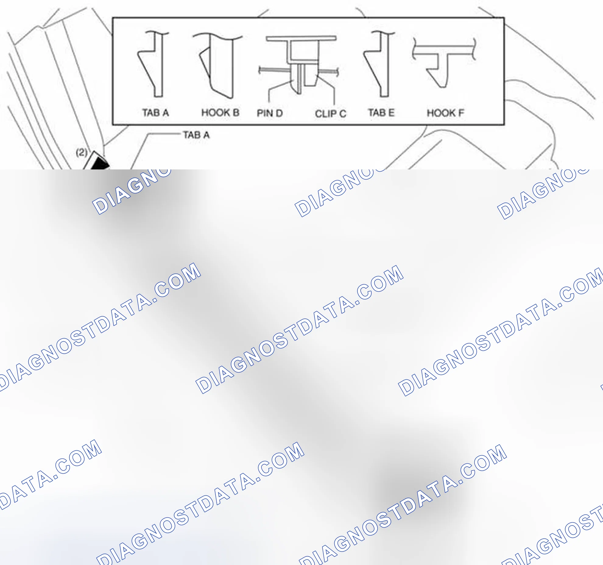 Scheme 124: FRONT SCUFF PLATE REMOVAL/INSTALLATION