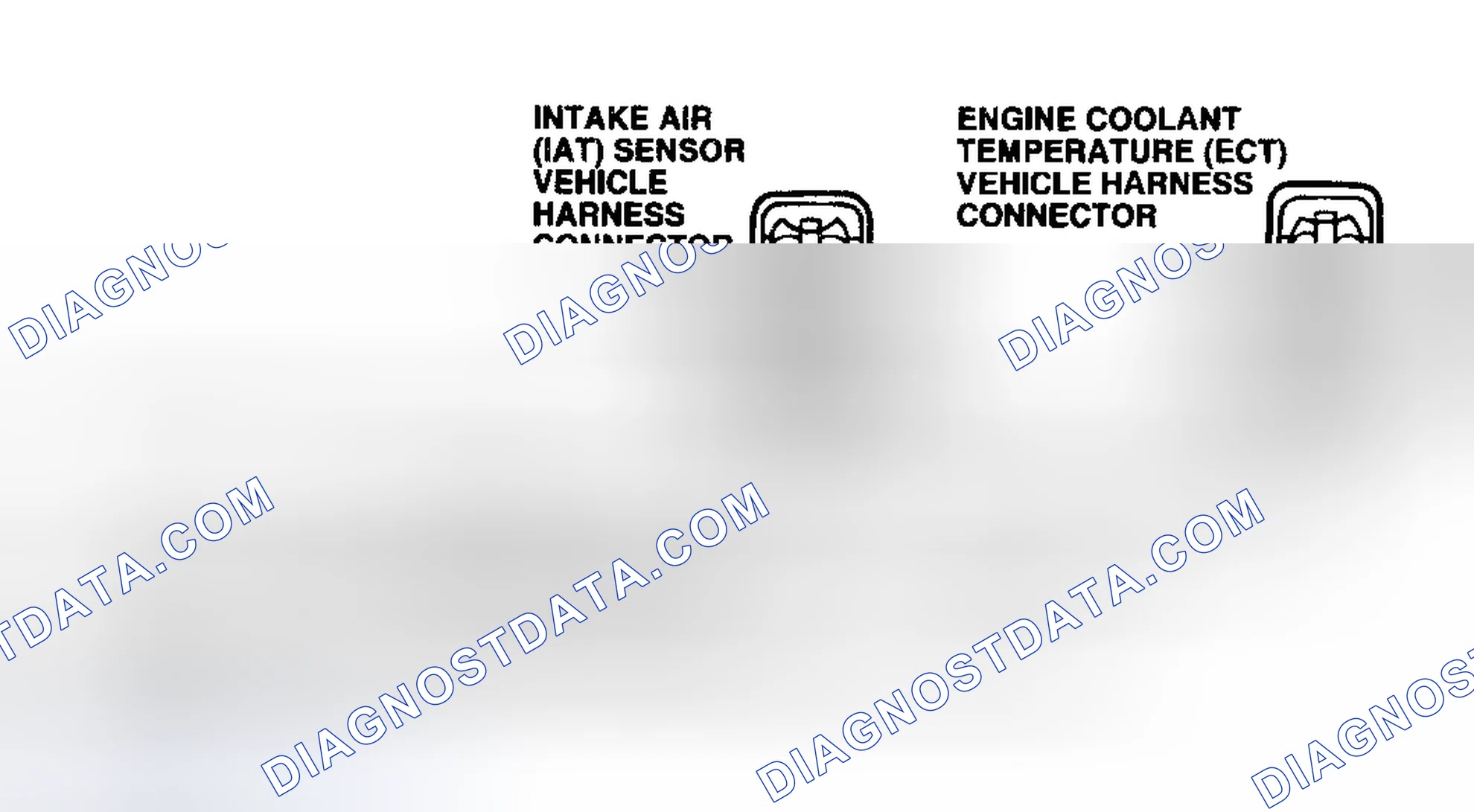 Scheme 98: Temperature Sensor Circuits & Connector Terminals