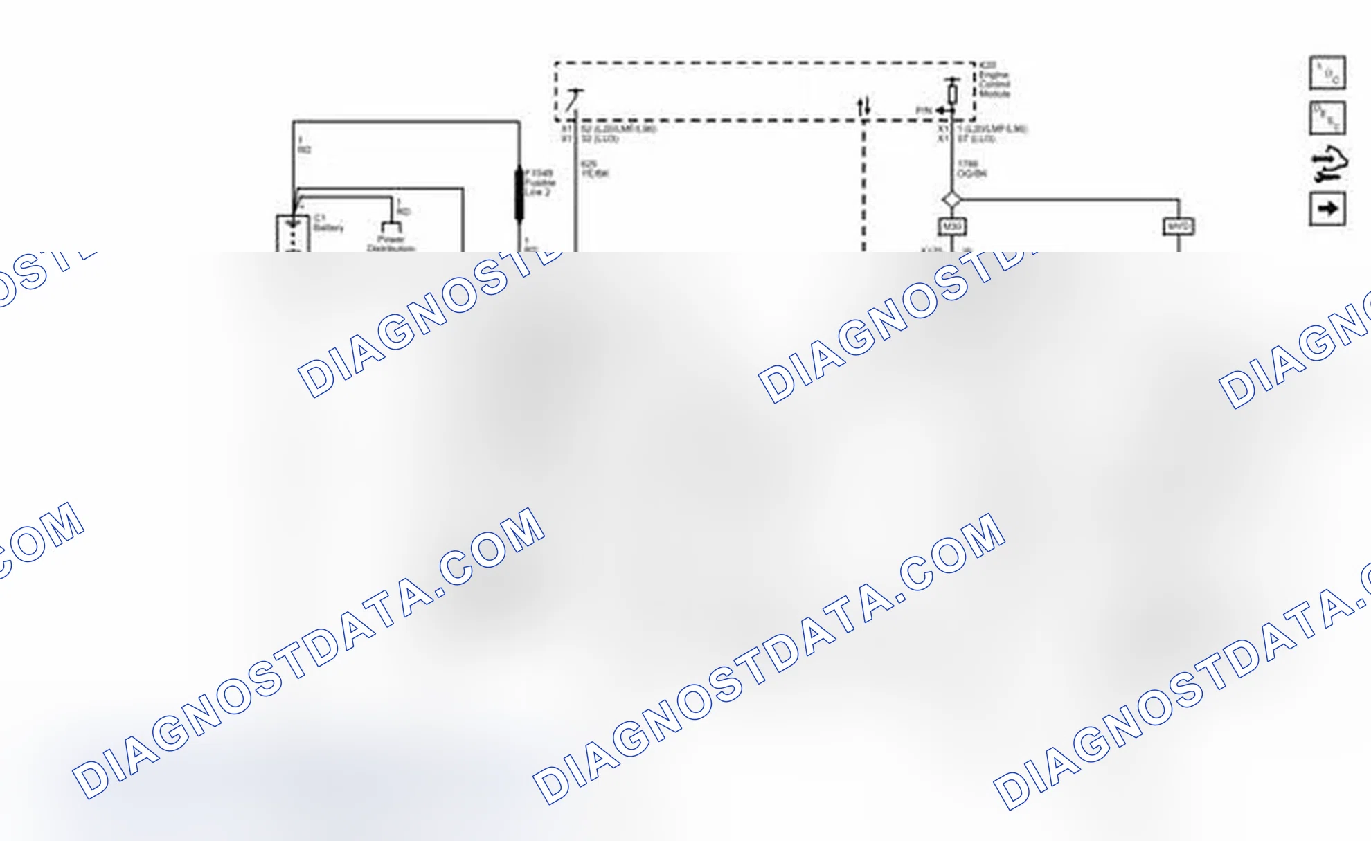 Scheme 1: Starting System (Gas) Wiring Schematics
