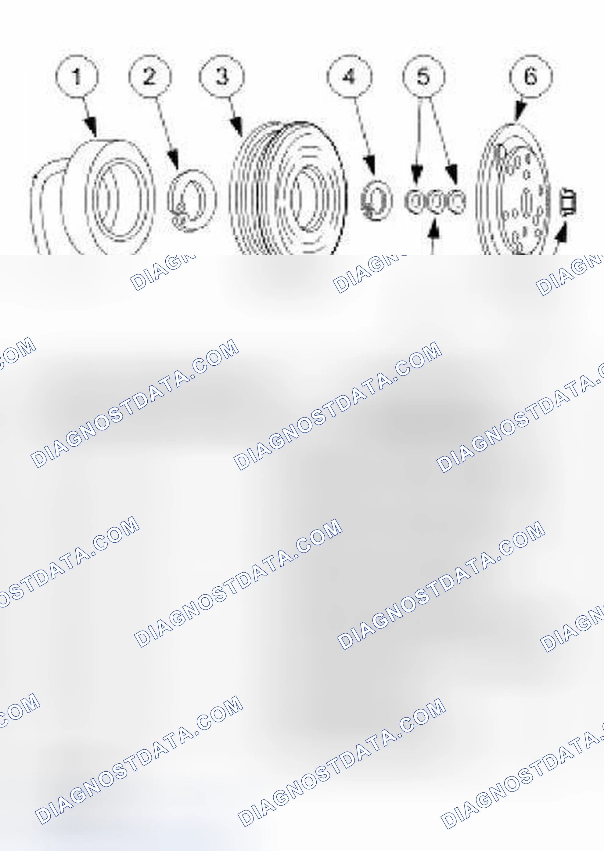 Scheme 94: A/C Compressor and Clutch Assembly
