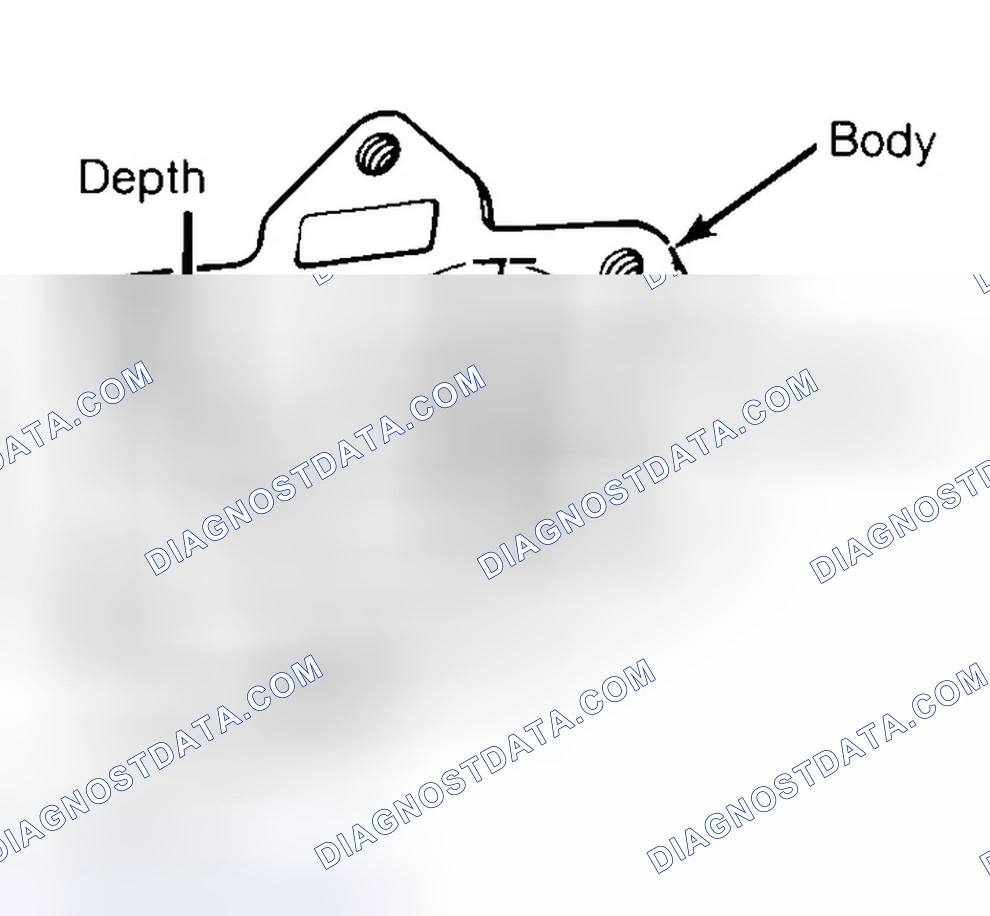 Scheme 35: Measuring Oil Pump Gear Cavity