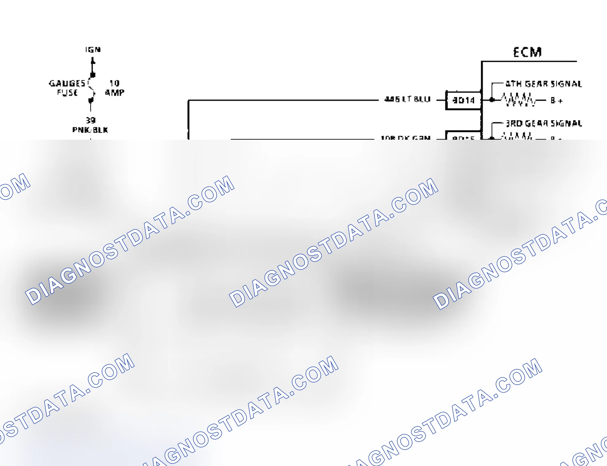 Scheme 212: CLUTCH C-8B, 4T60 TORQUE CONVERTER CLUTCH ELECTRICAL DIAGNOSIS, 3.1L PFI A & W BODIES