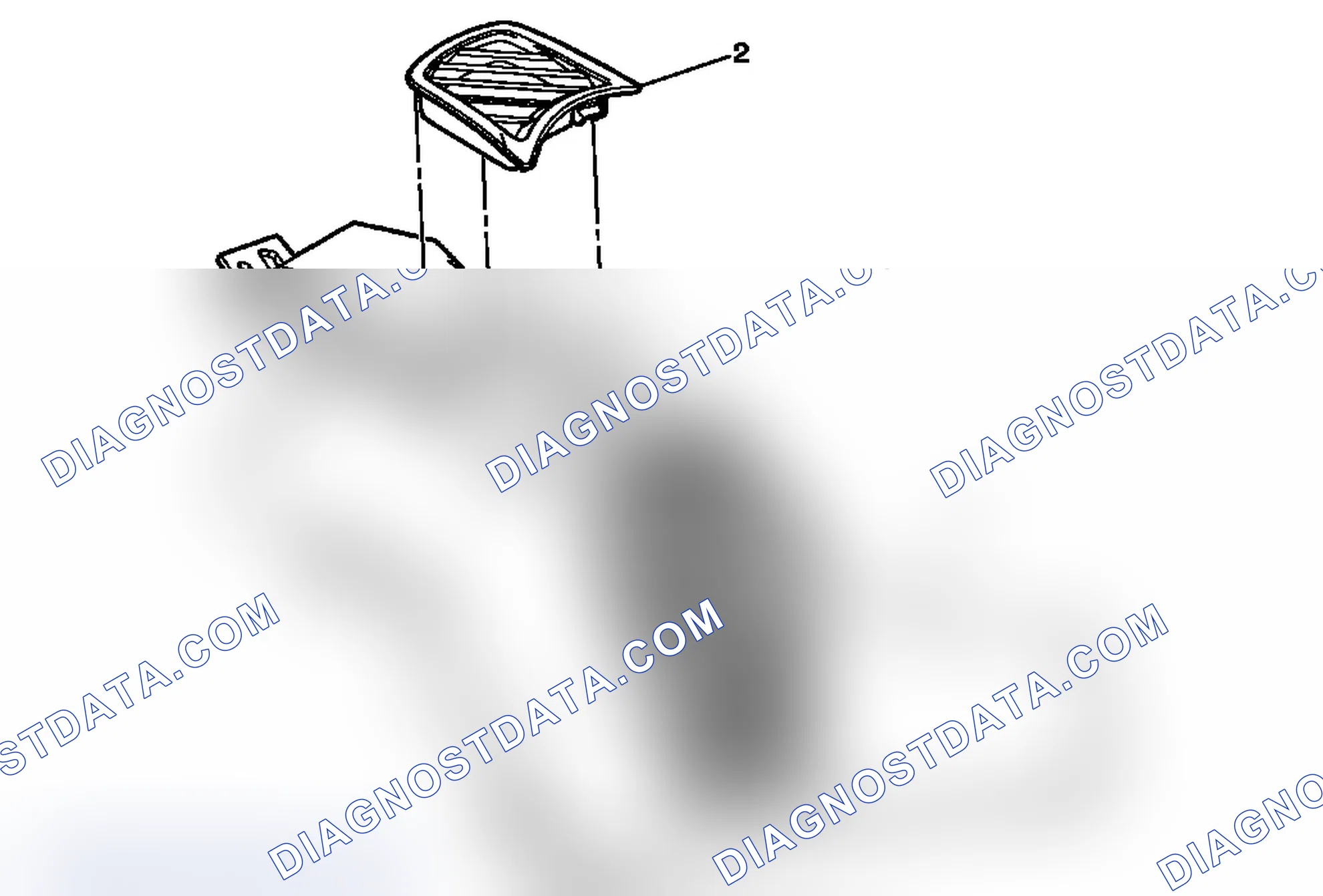 Scheme 17: Side Window Defogger Outlet Grille Replacement - Left Side (Enclave)