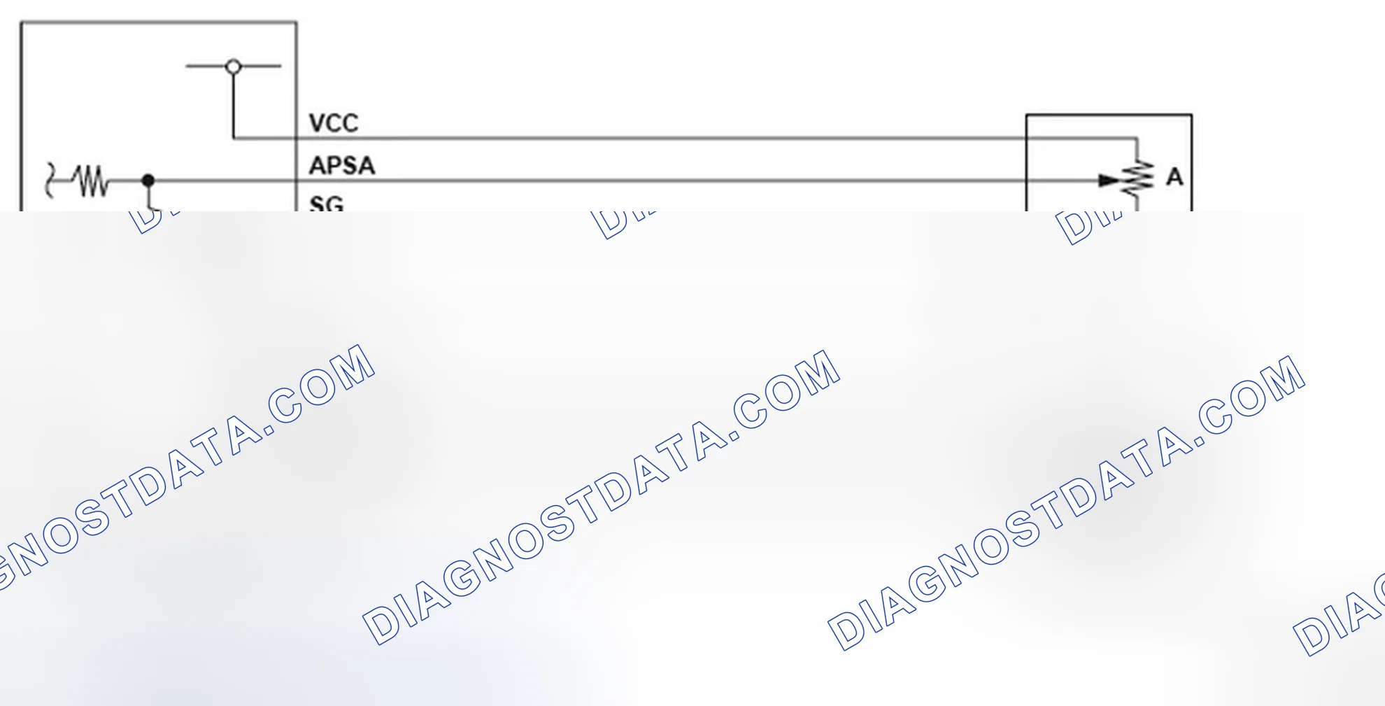 Scheme 226: Accelerator Pedal Position (APP) Sensor A (Throttle Position (TP) Sensor D) Circuit Diagram