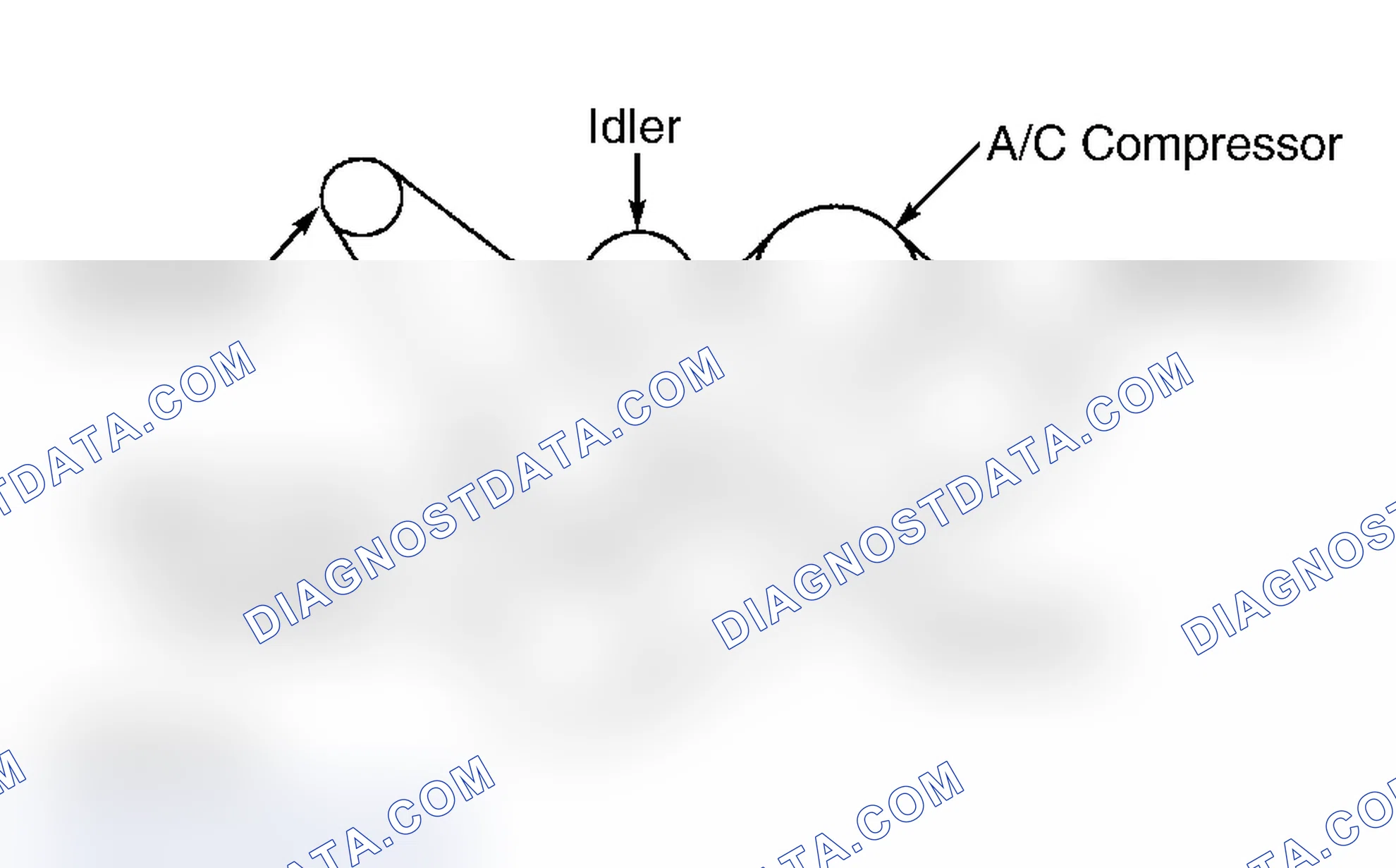 Scheme 22: Drive Belt Routing (Ranger - 3.0L)
