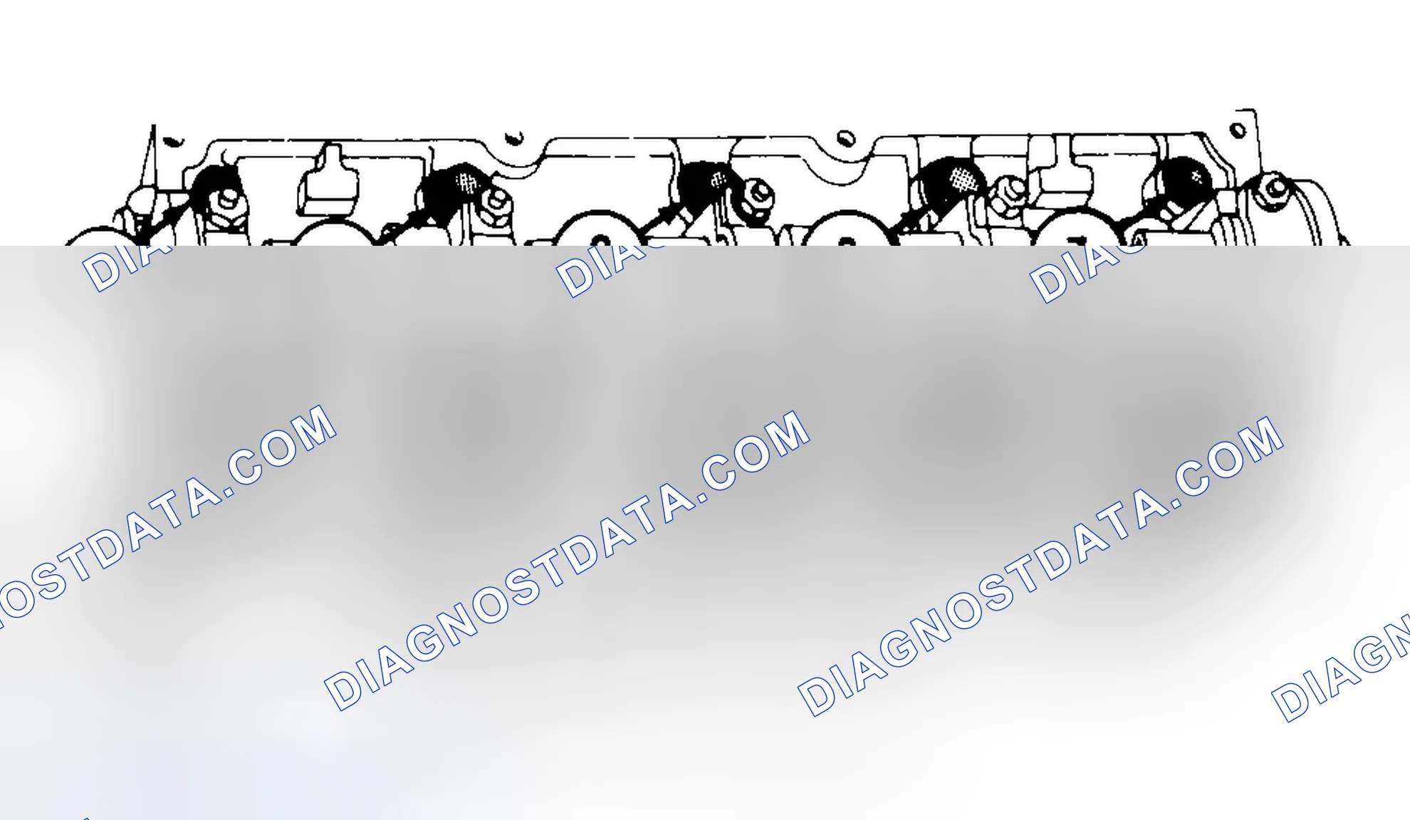 Scheme 7: Typical Cylinder Head Tightening or Loosening Sequence