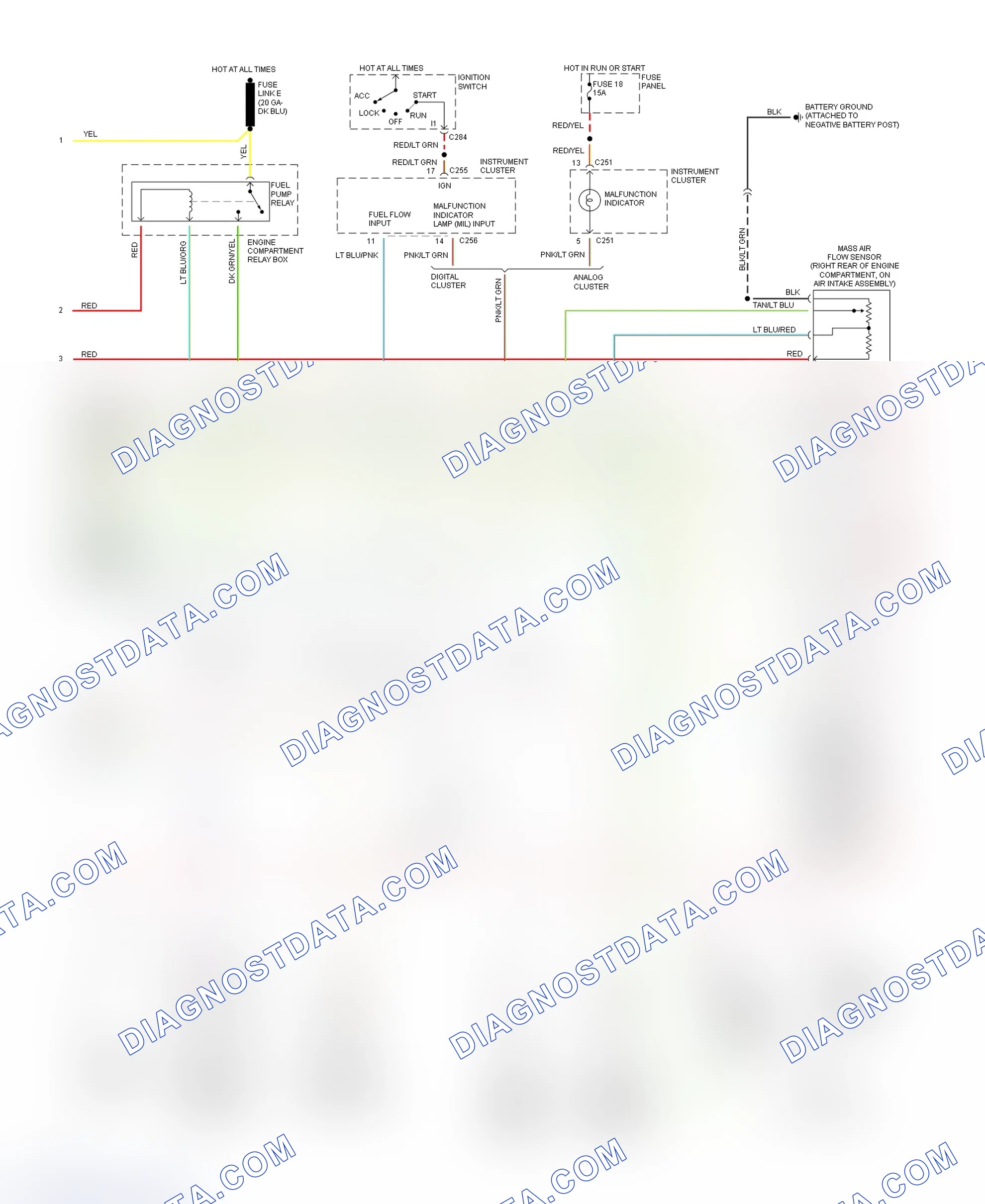 Scheme 1: Wiring Diagram (Caravan, Town & Country, & Voyager - BCM)