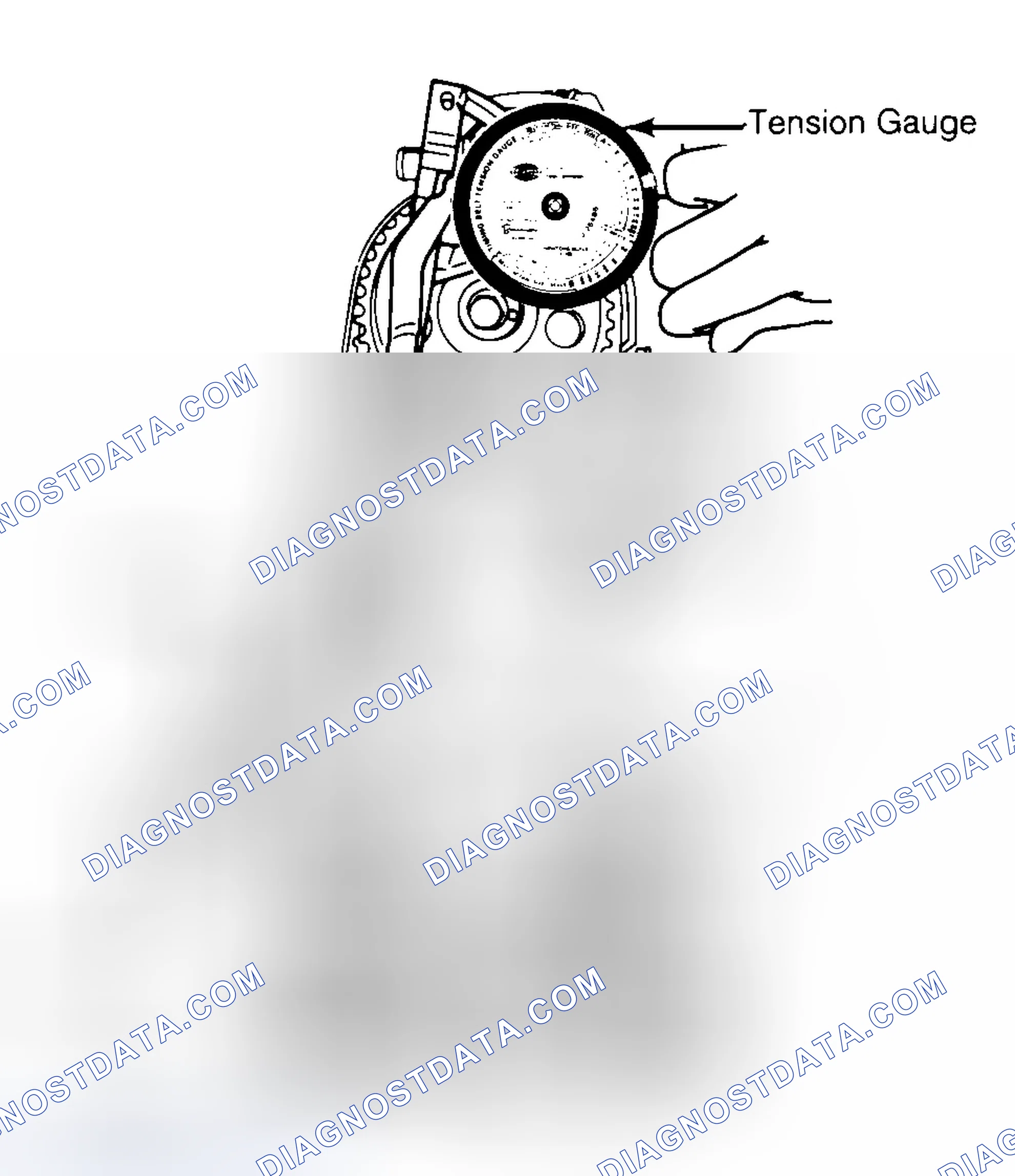 Scheme 3: Adjusting Typical Timing Belt Tension