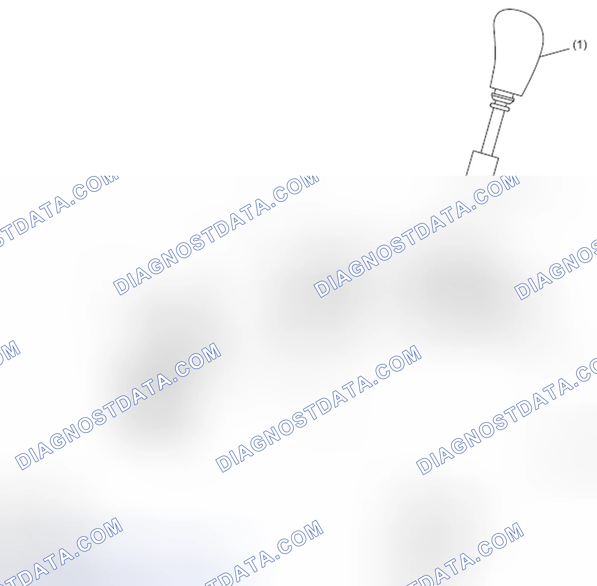 Scheme 1: 5MT Gear Shift Lever