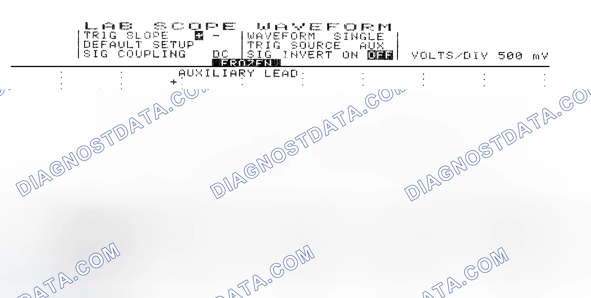 Scheme 14: Single Injector w/Excessive Current Flow - Current Pattern