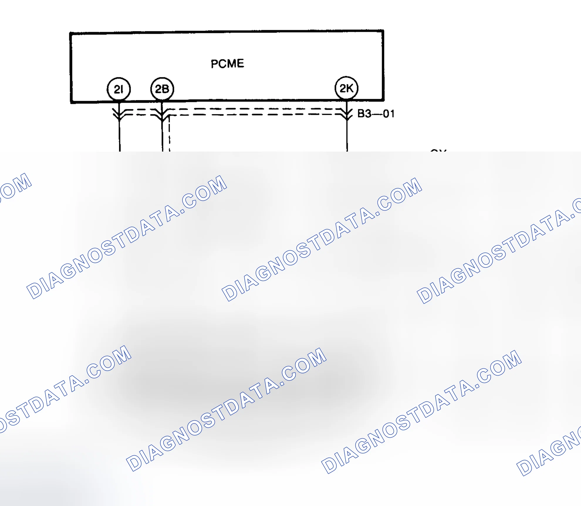 Scheme 46: Trouble Code No. 8 Schematic (Airflow Sensor)