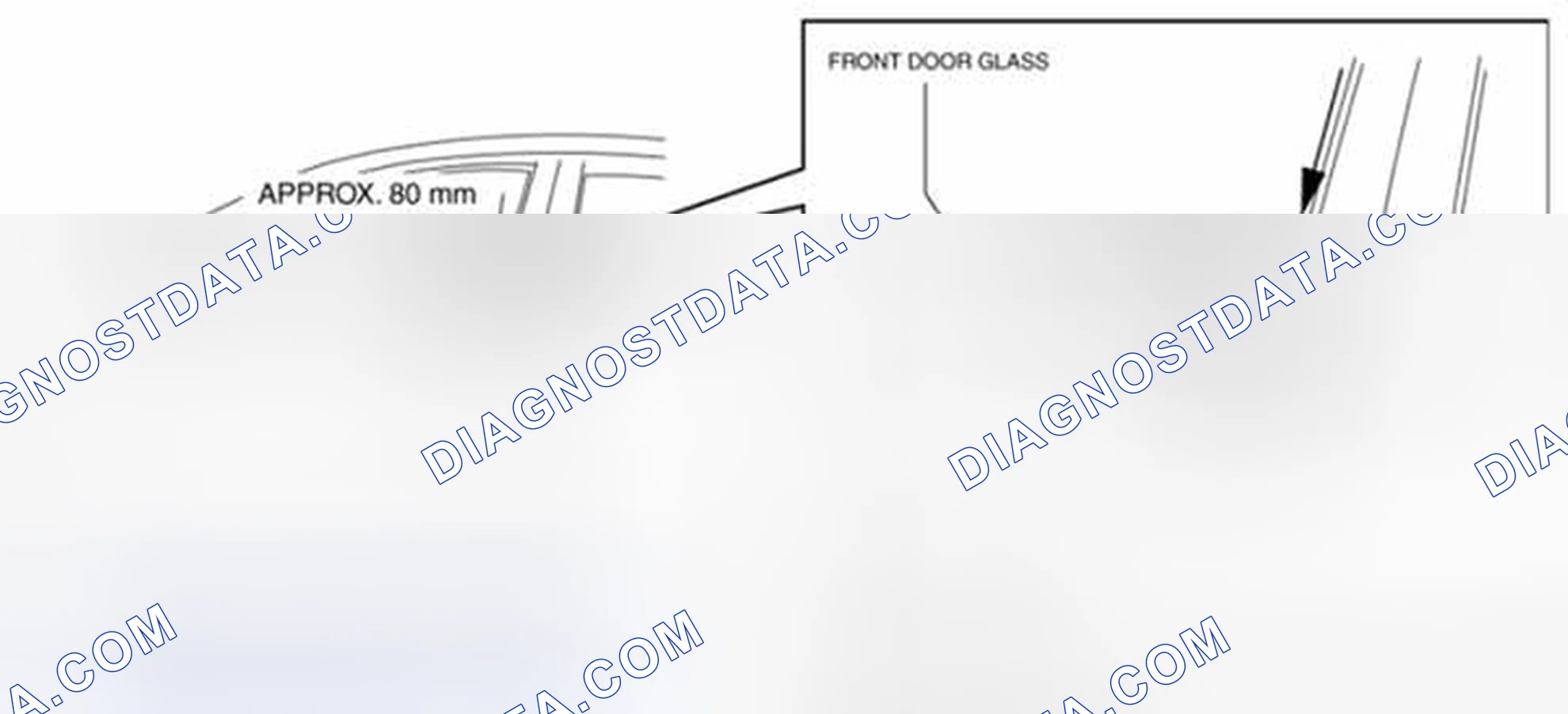 Scheme 73: FRONT DOOR KEY CYLINDER REMOVAL/INSTALLATION