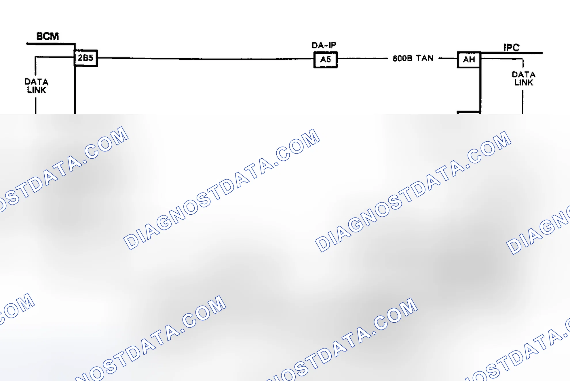 Scheme 374: CHART D-1, GROUNDED SERIAL DATA CIRCUIT - REATTA & RIVIERA