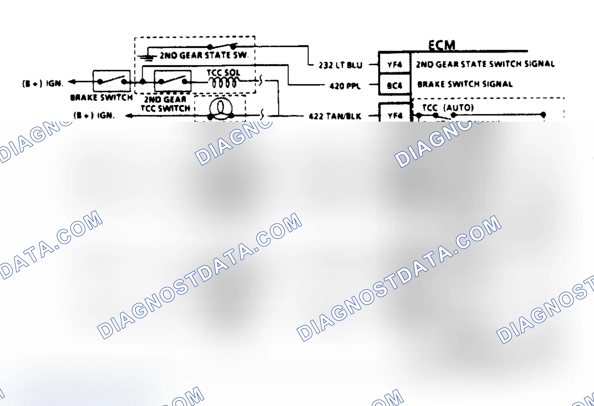 Scheme 321: Code 26 Schematic, Quad-Driver Error
