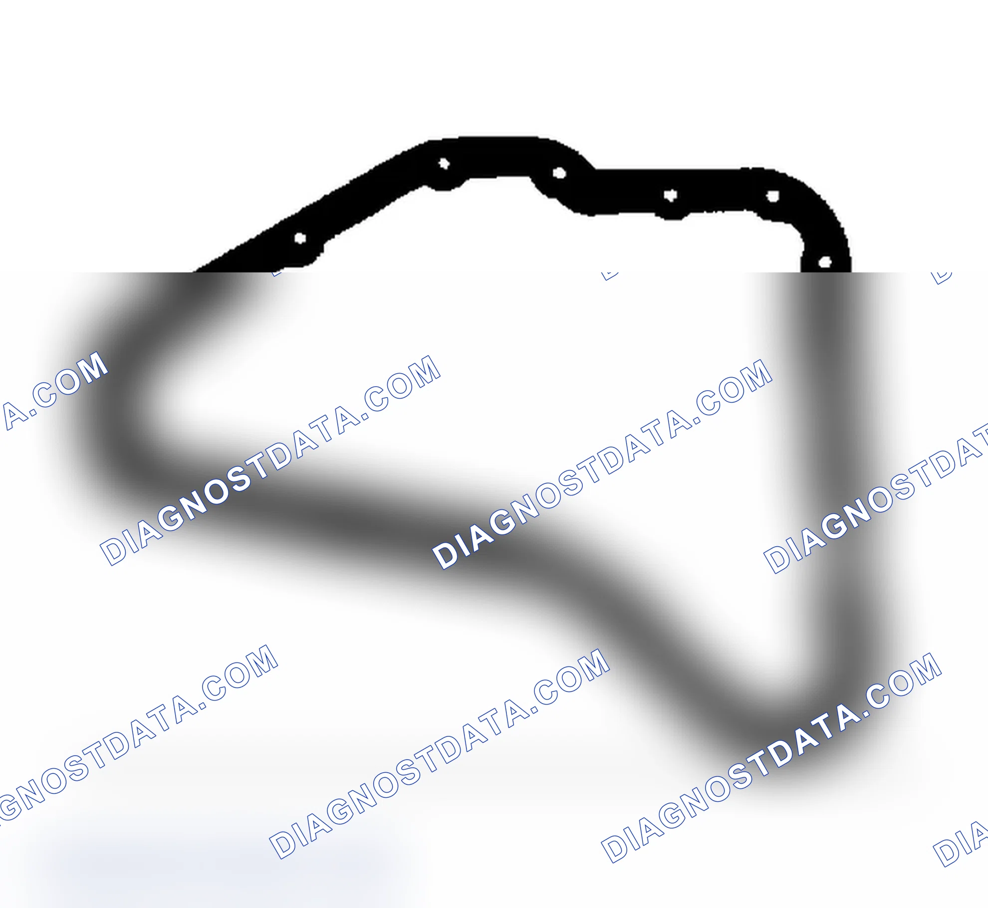 Scheme 55: Identifying Oil Pan Gasket (Hydra-Matic 440-T4/4T60)