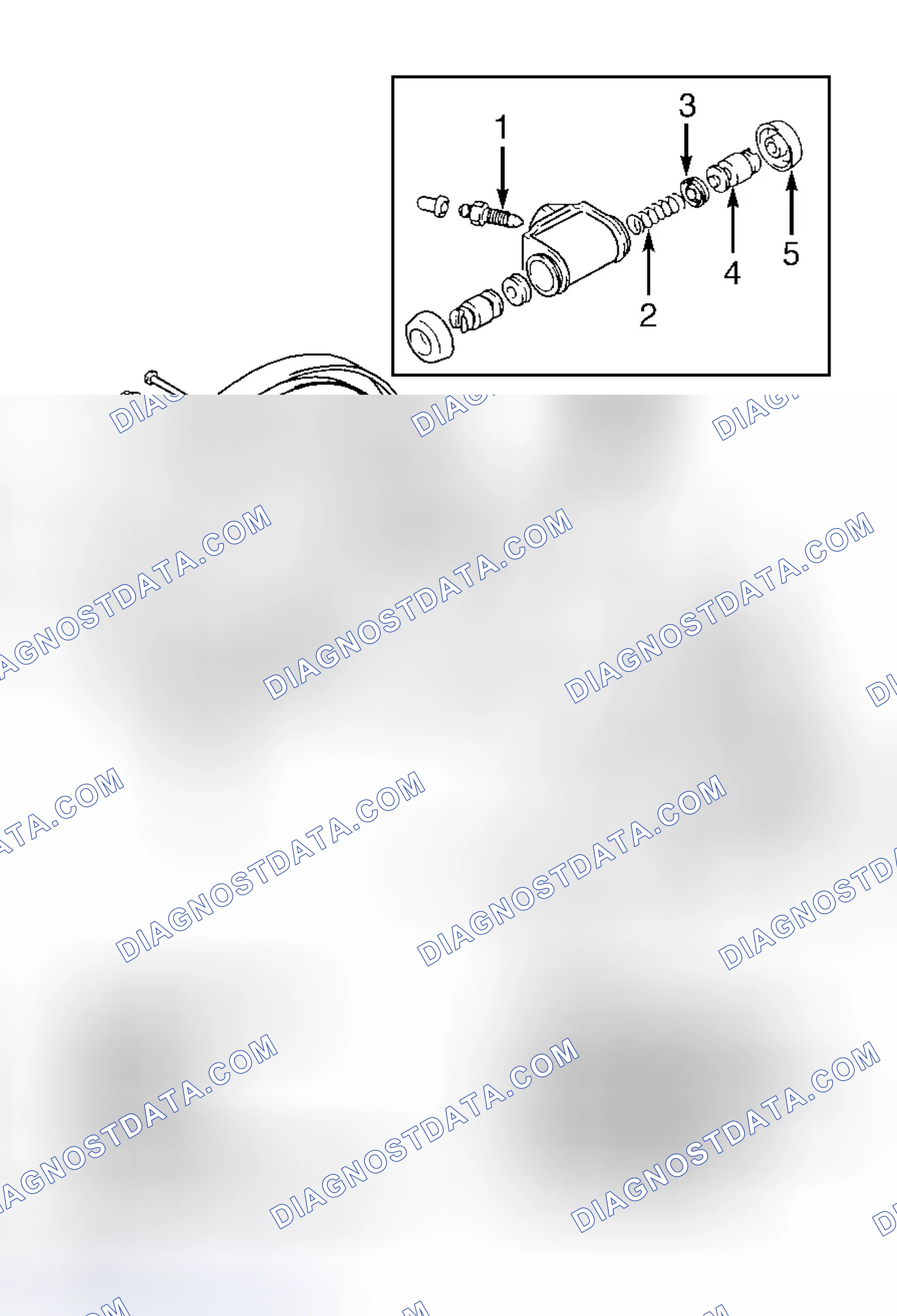 Scheme 6: REAR WHEEL CYLINDER