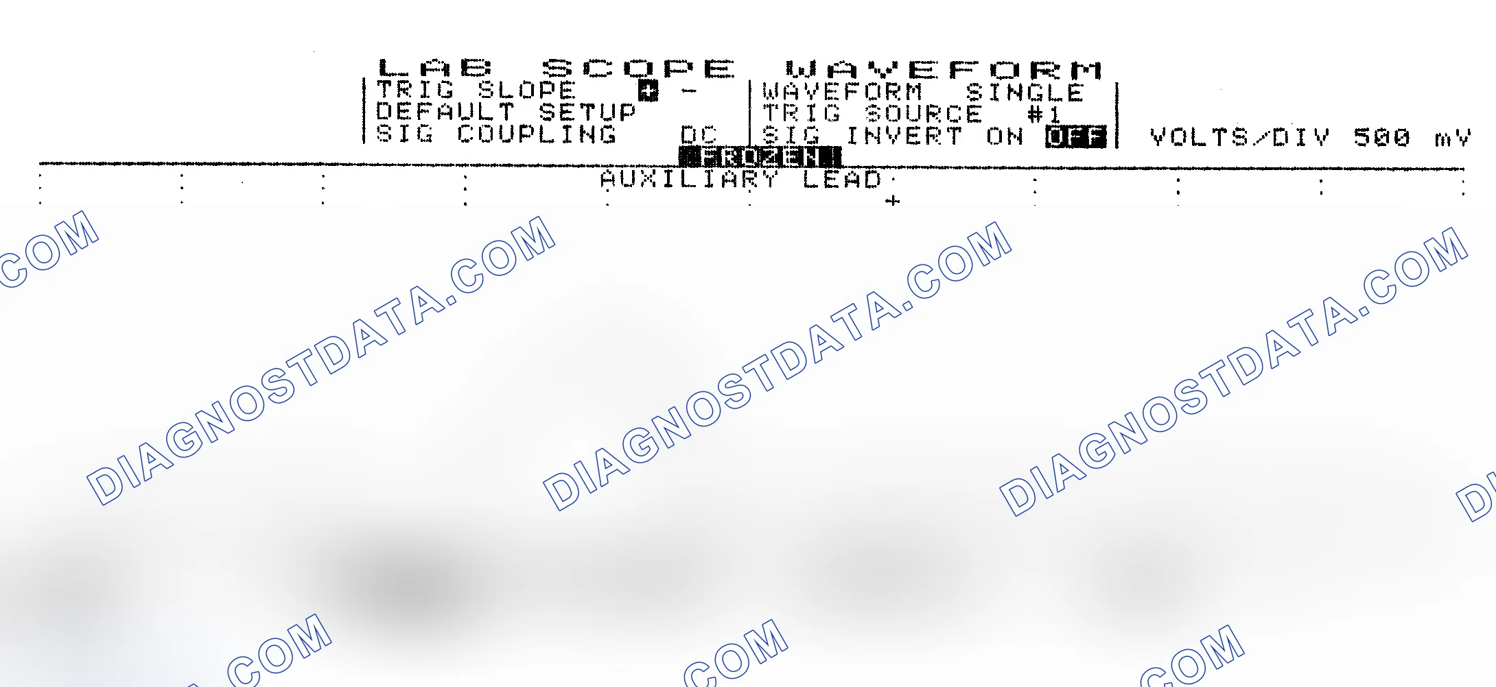 Scheme 10: Single Injector w/Excessive Current Flow - Current Pattern