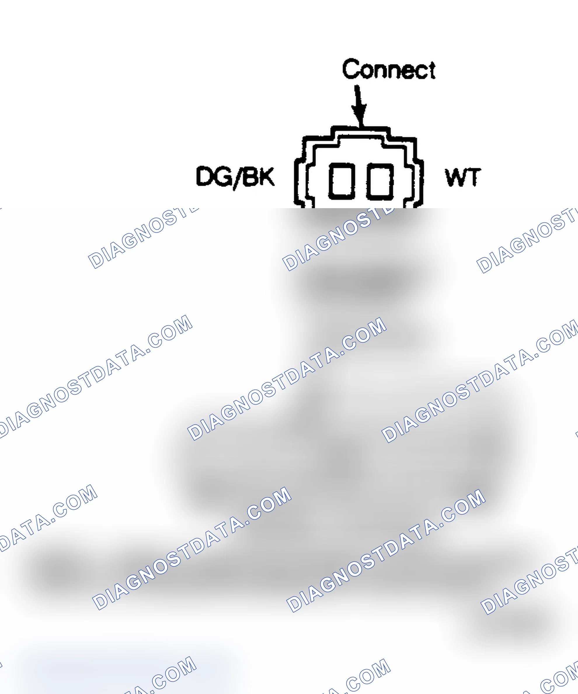 Scheme 62: Fuel Injector Connector & 60-Way Connector