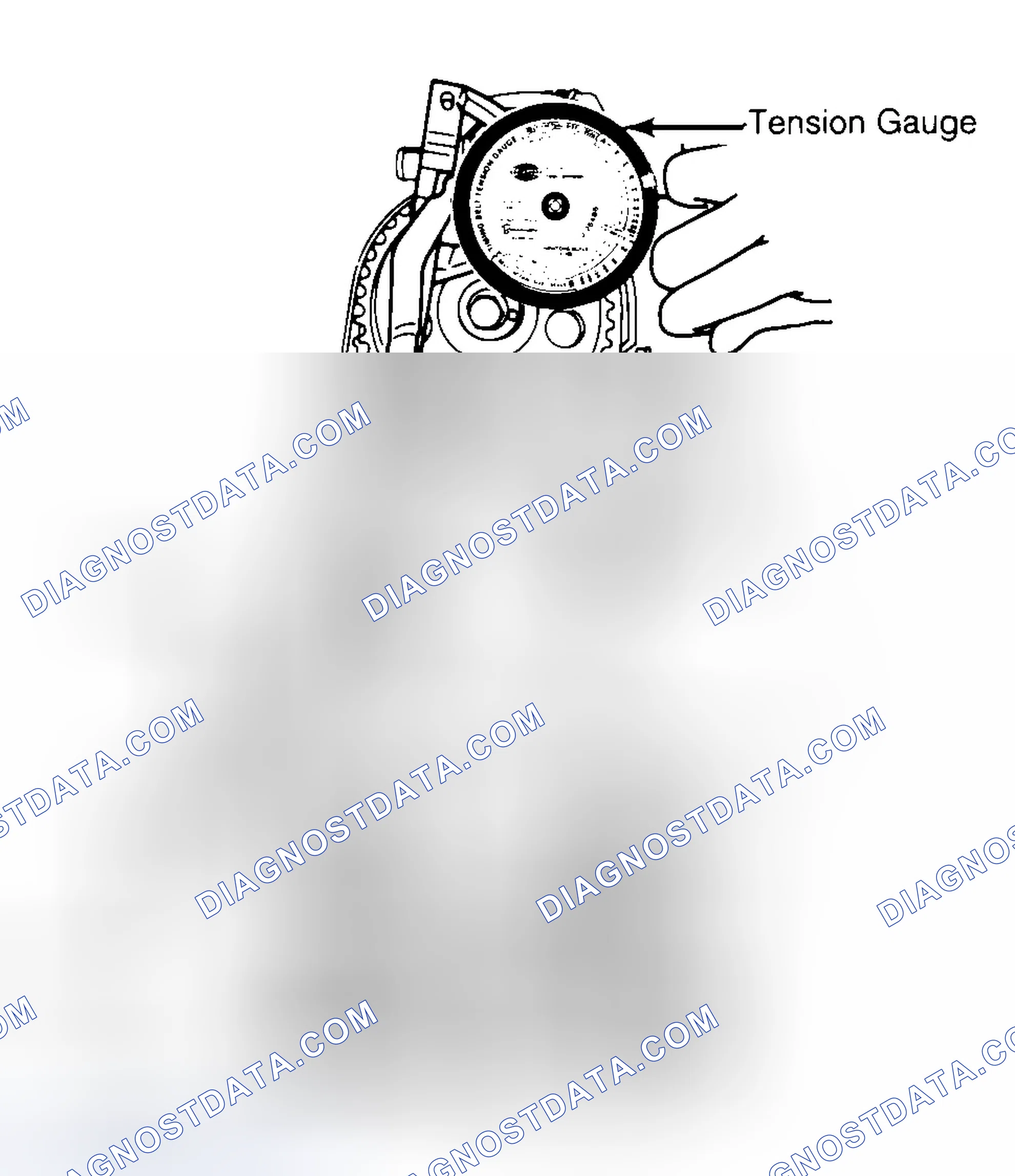 Scheme 3: Adjusting Typical Timing Belt Tension