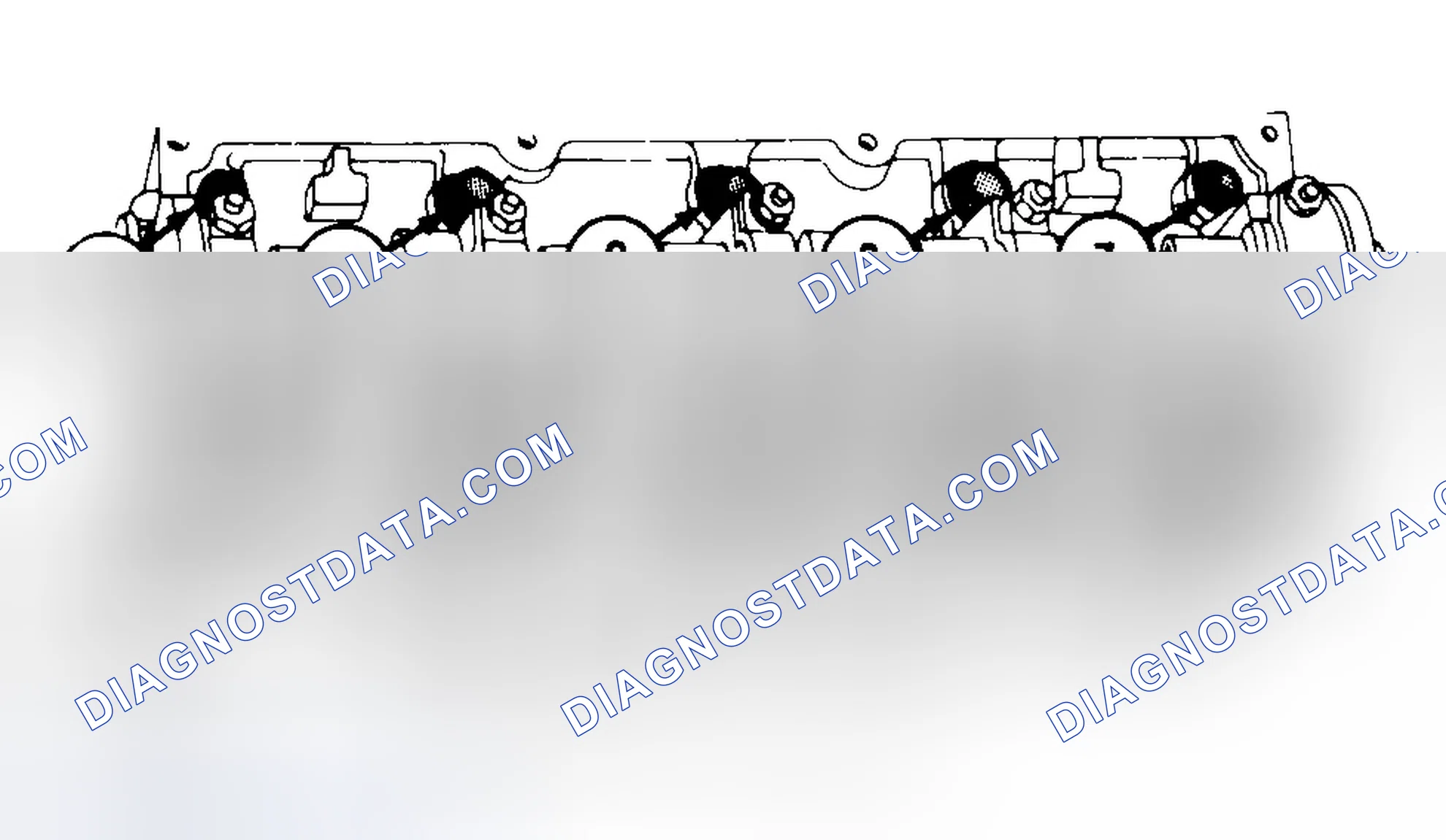 Scheme 7: Typical Cylinder Head Tightening or Loosening Sequence