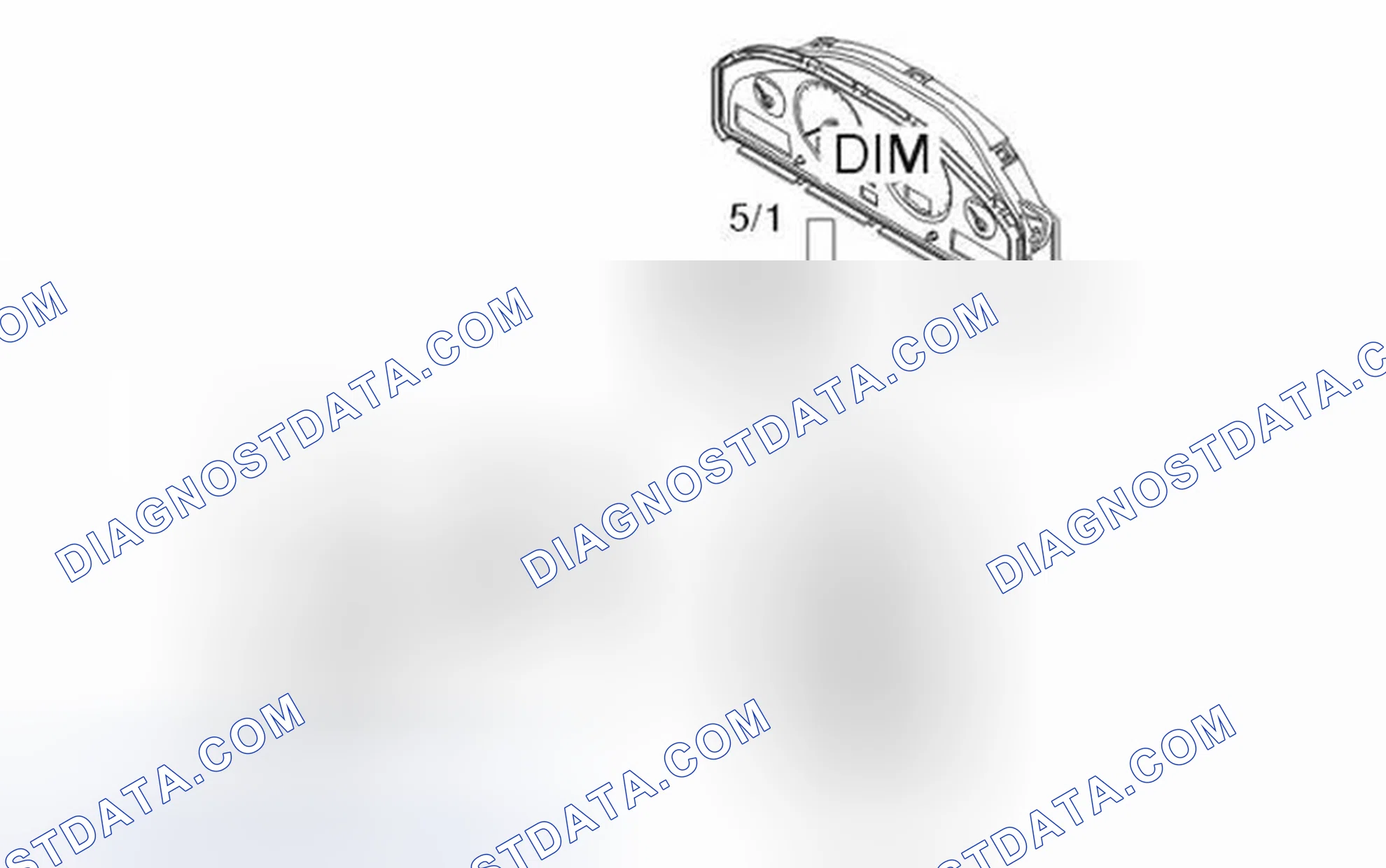 Scheme 42: Engine coolant temperature (ECT) gauge