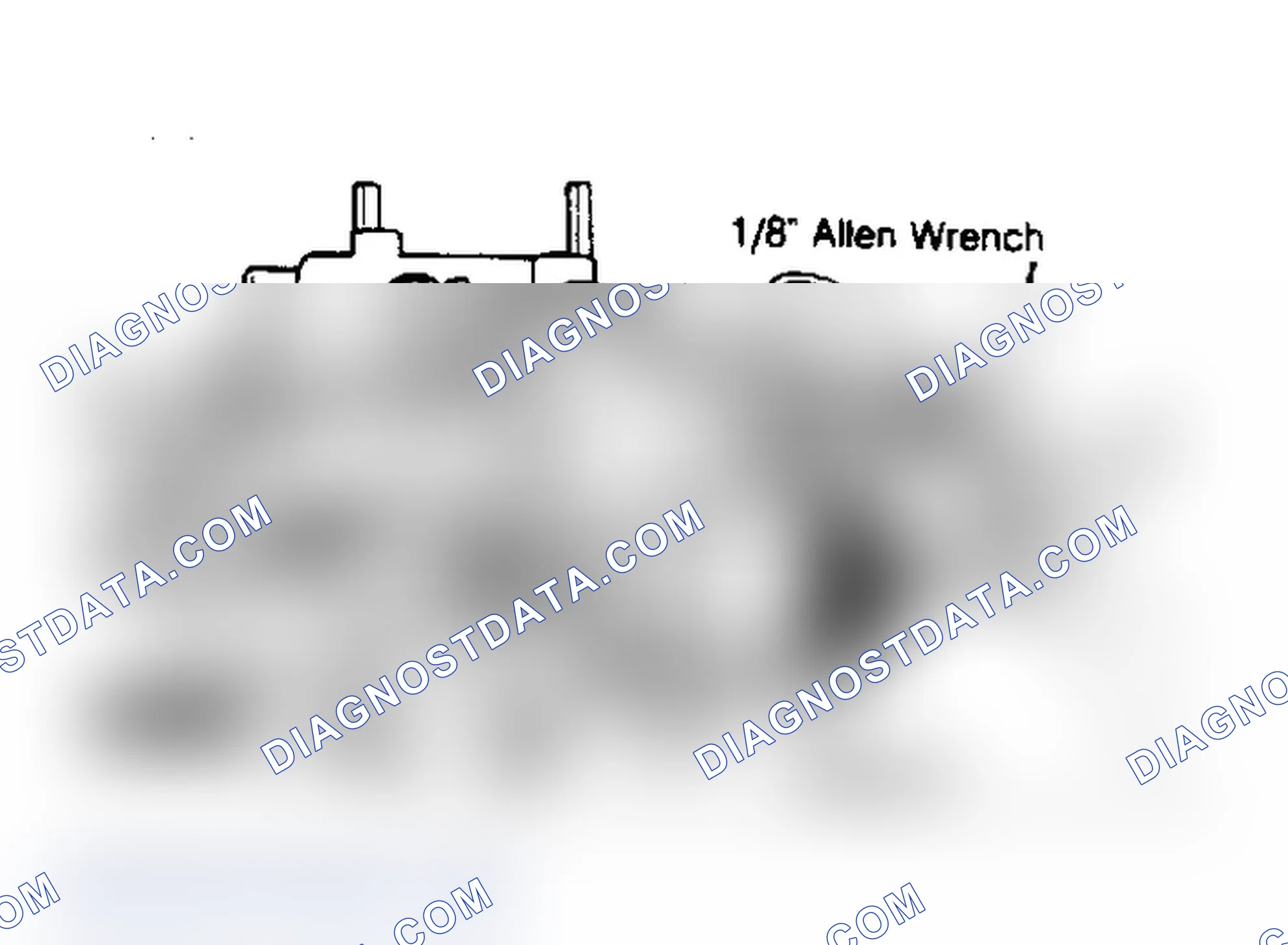 Scheme 2: Adjusting Curb Idle Speed & Solenoid Idle Stop RPM (Shown With Idle Adjusting Screw & Spring Removed)