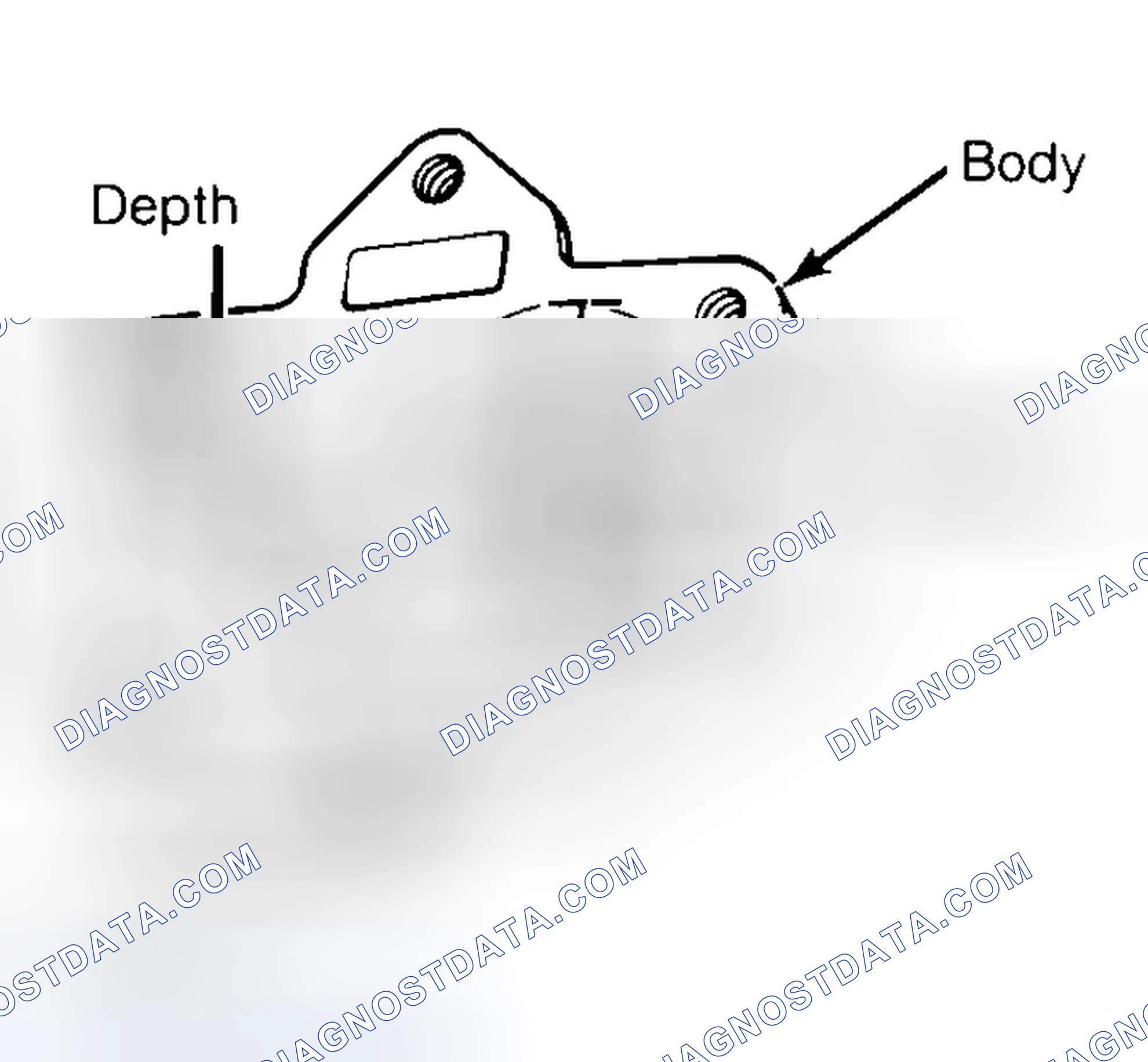 Scheme 35: Measuring Oil Pump Gear Cavity