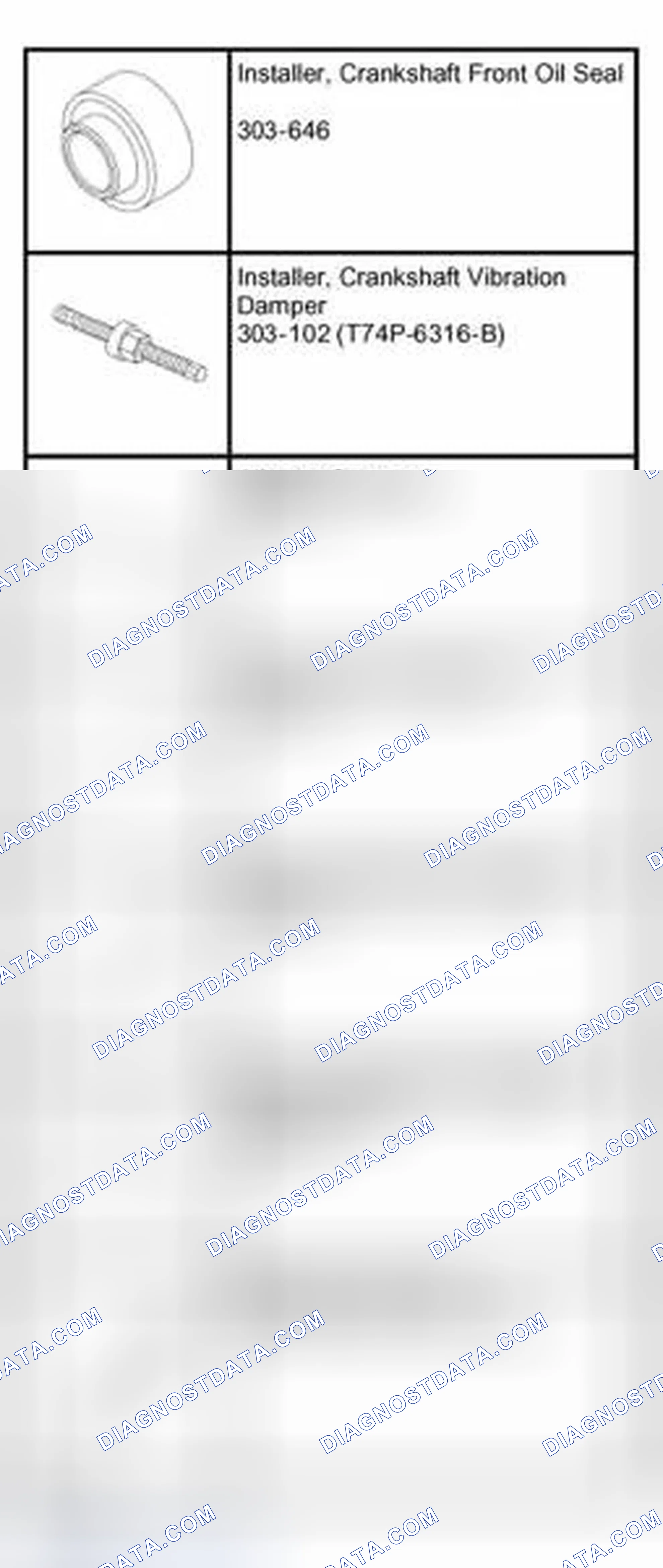 Scheme 732: Special Tool(s)