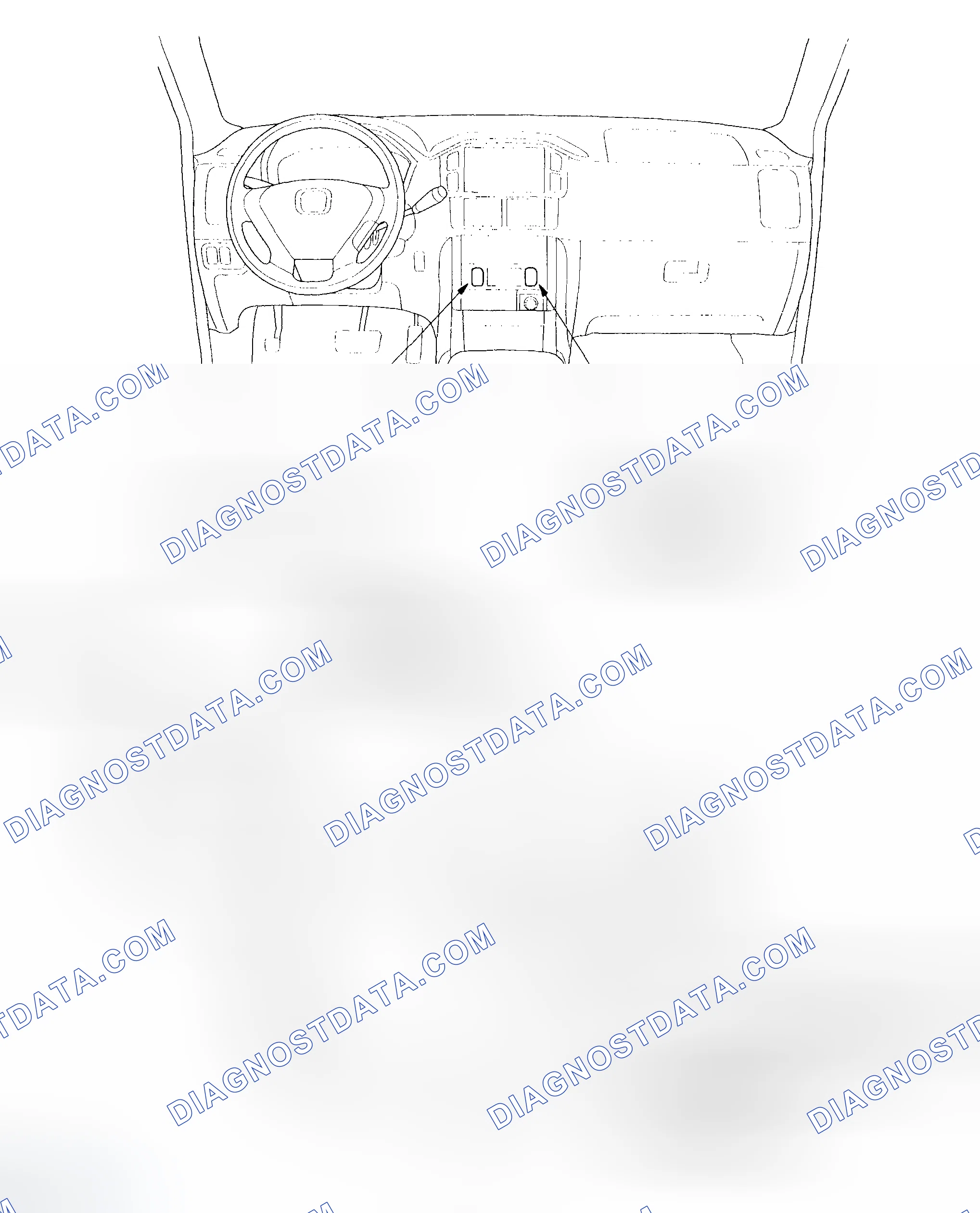 Scheme 97: Component Location Index (Seat Heaters System)