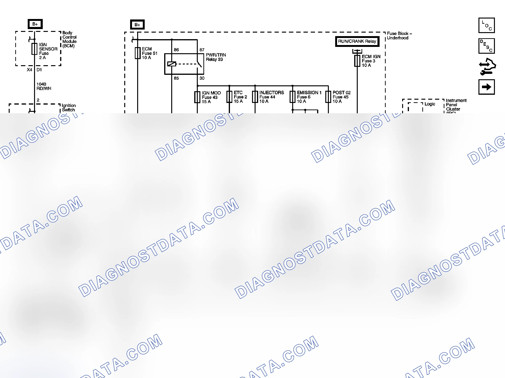 Scheme 31: Engine Controls Schematics