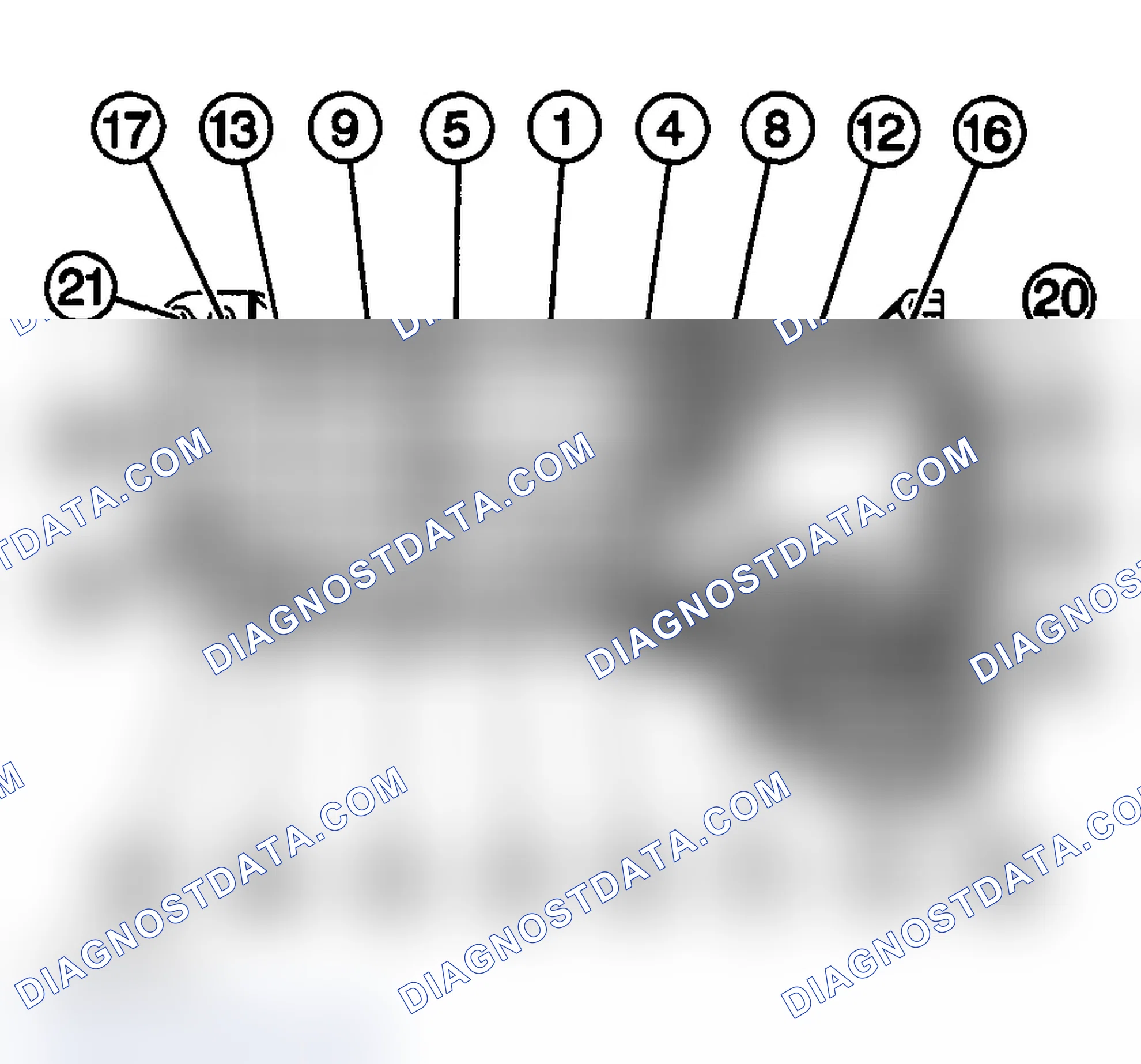Scheme 1109: Oil Pan Installation - Upper