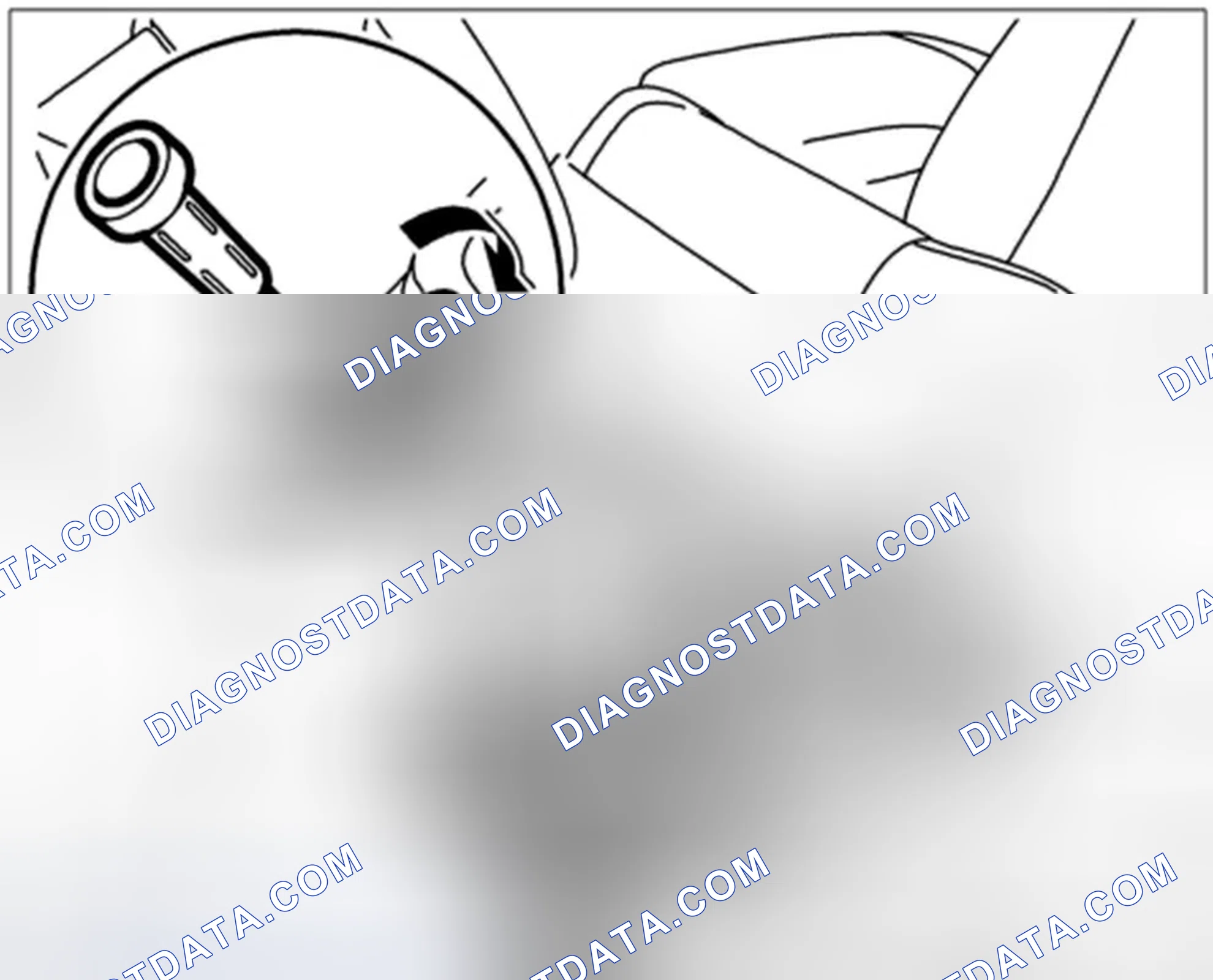 Scheme 33: Checking battery vent hose under the driver's seat