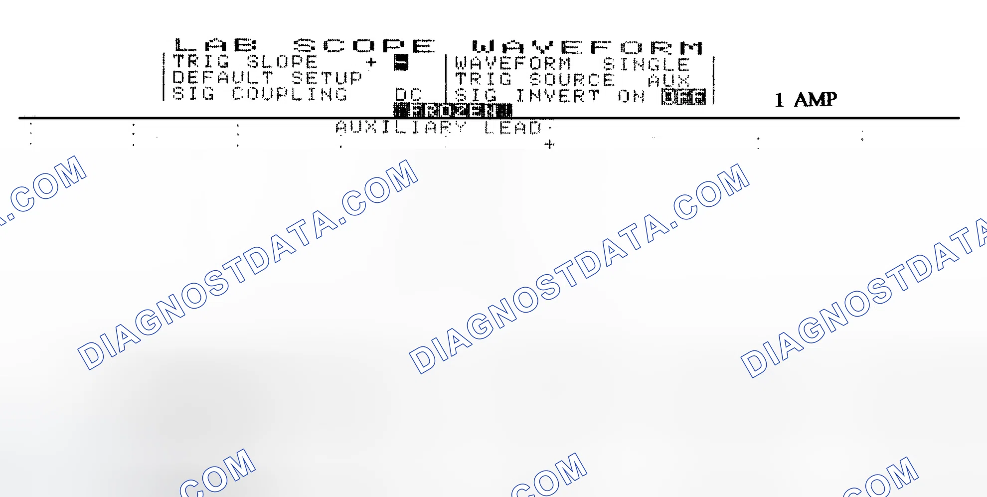 Scheme 20: Single Injector w/Normal Current Flow - Current Pattern