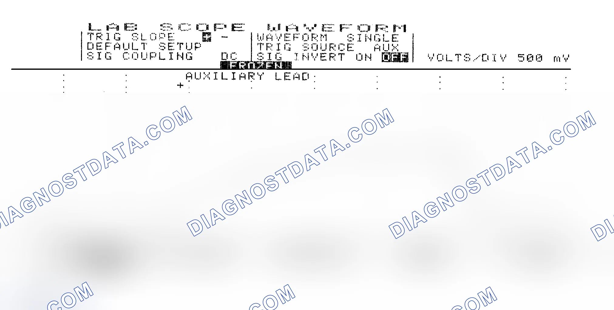 Scheme 14: Single Injector w/Excessive Current Flow - Current Pattern