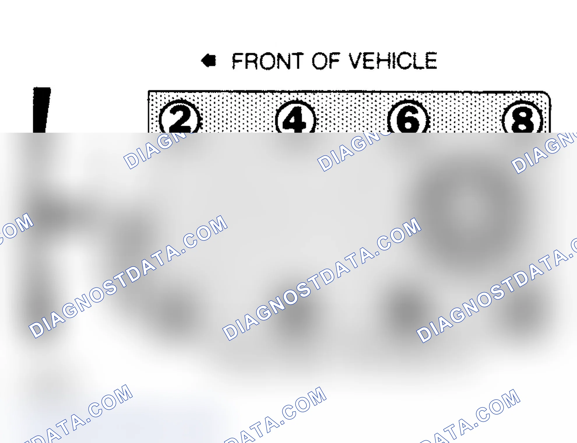Scheme 10: Firing Order & Timing Mark (Magnetic Timing Pick-Up Is Located At 10 Degrees ATDC)