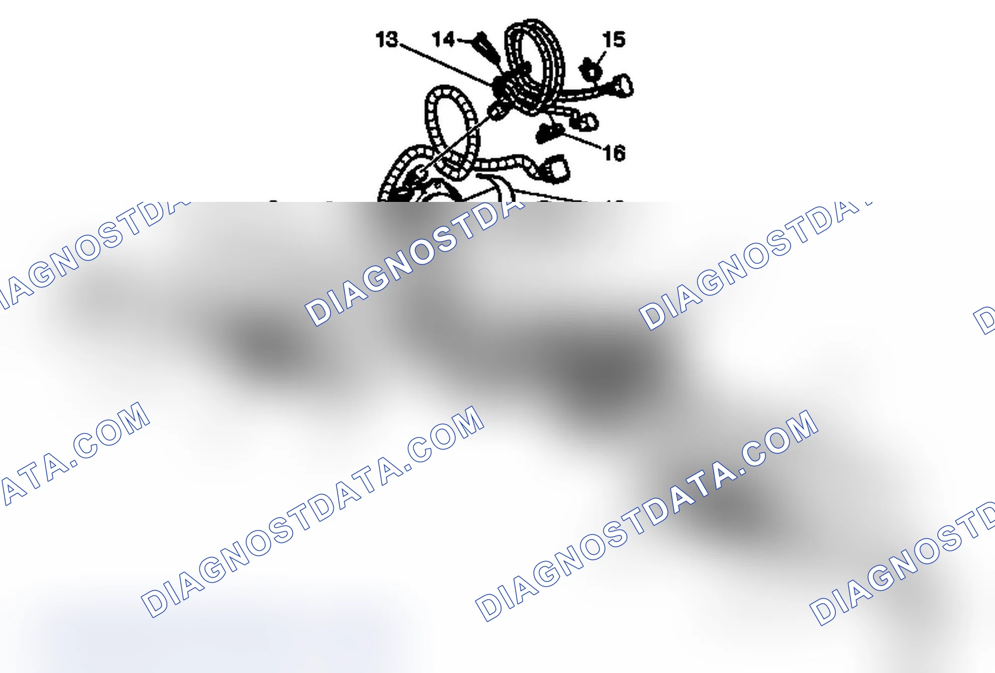 Scheme 4: Power Steering Gear Disassembled View (Two Mode Hybrid)