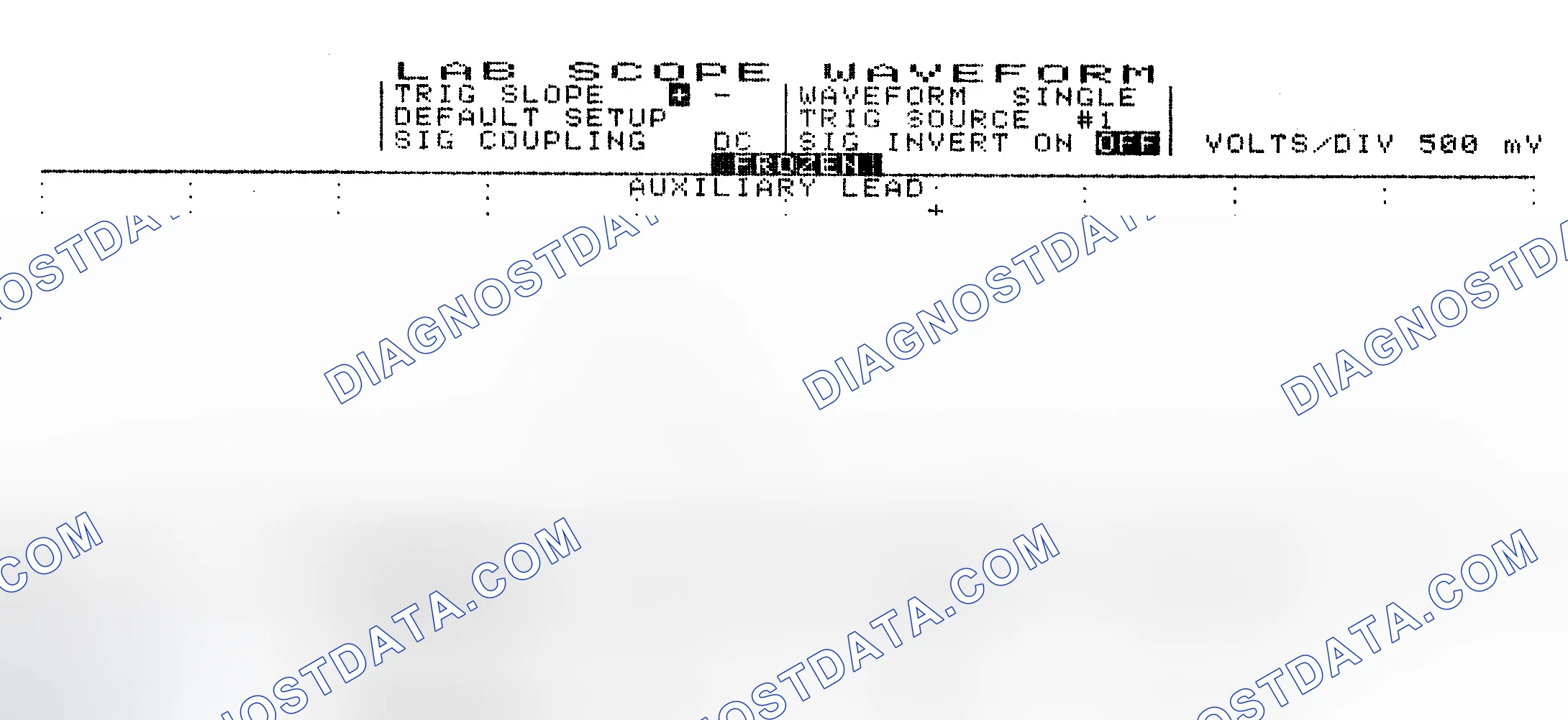 Scheme 10: Single Injector w/Excessive Current Flow - Current Pattern