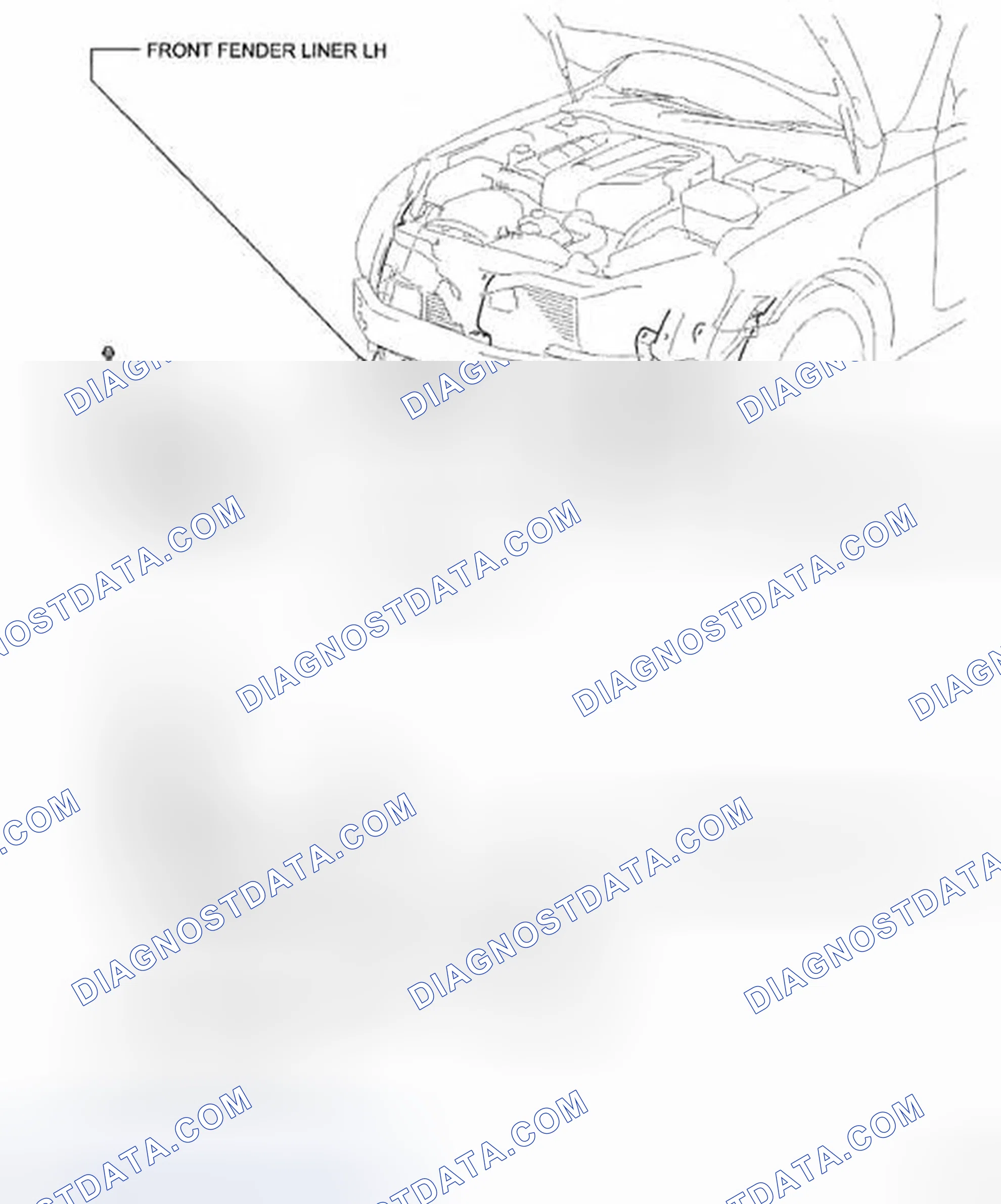 Scheme 161: Identifying Front Side Marker Light Assembly Components
