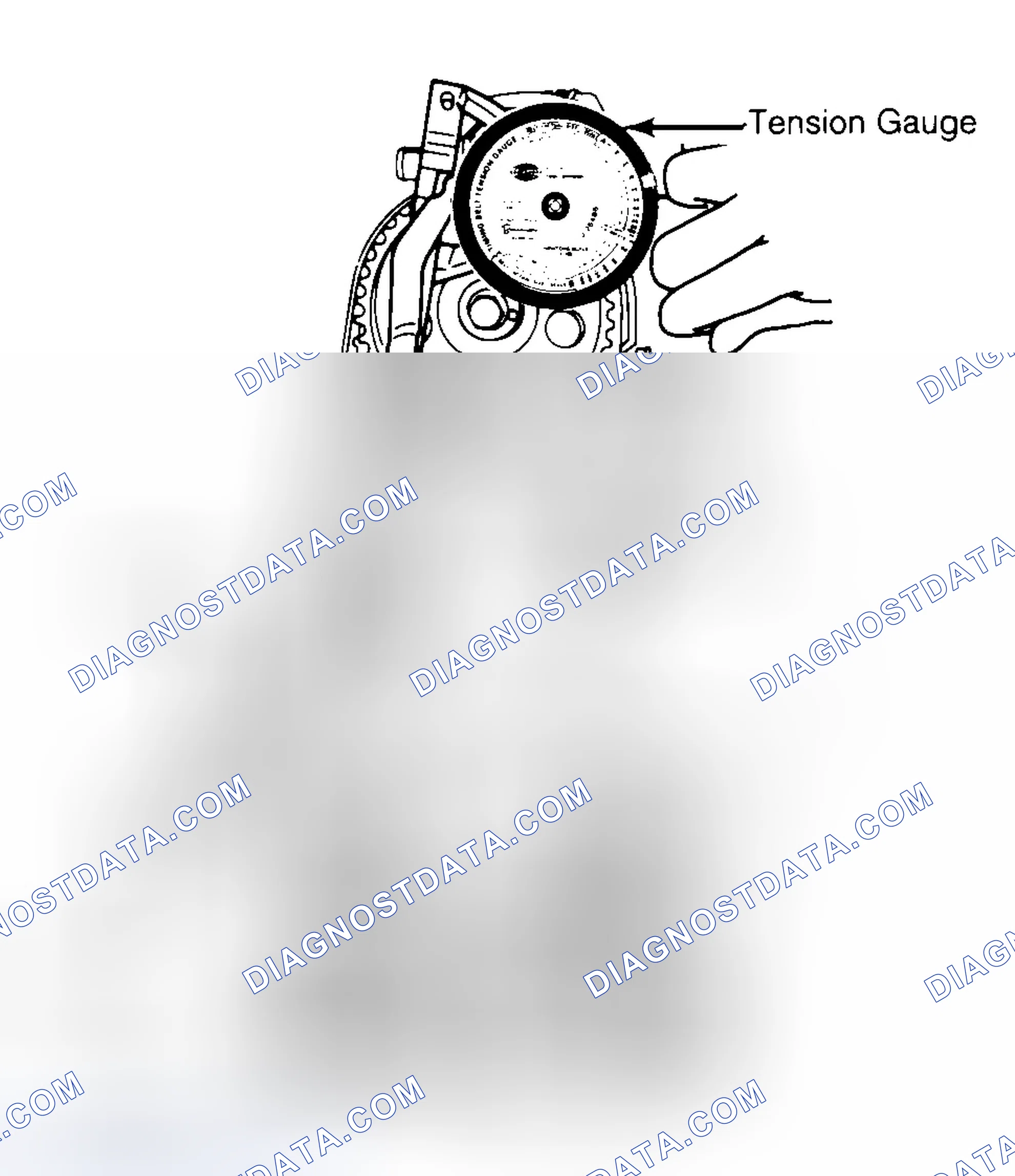 Scheme 3: Adjusting Typical Timing Belt Tension