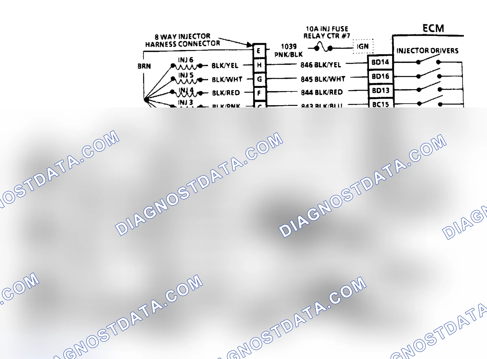 Scheme 261: Chart C4F2 Schematic, C3I Wiring Diagram Misfire Under Load (3.8L "C" & "H" Bodies)