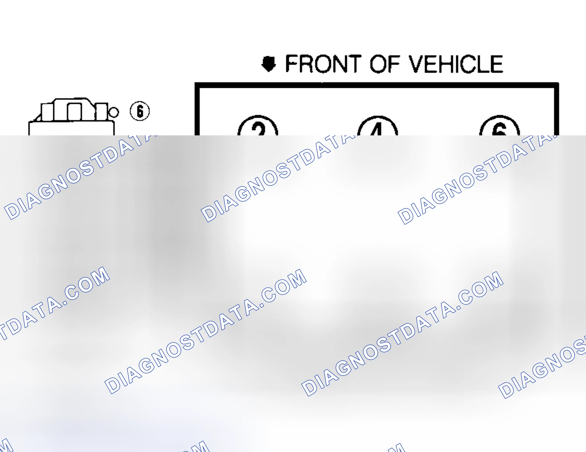 Scheme 6: Firing Order (3.8L - Except "F" Body)